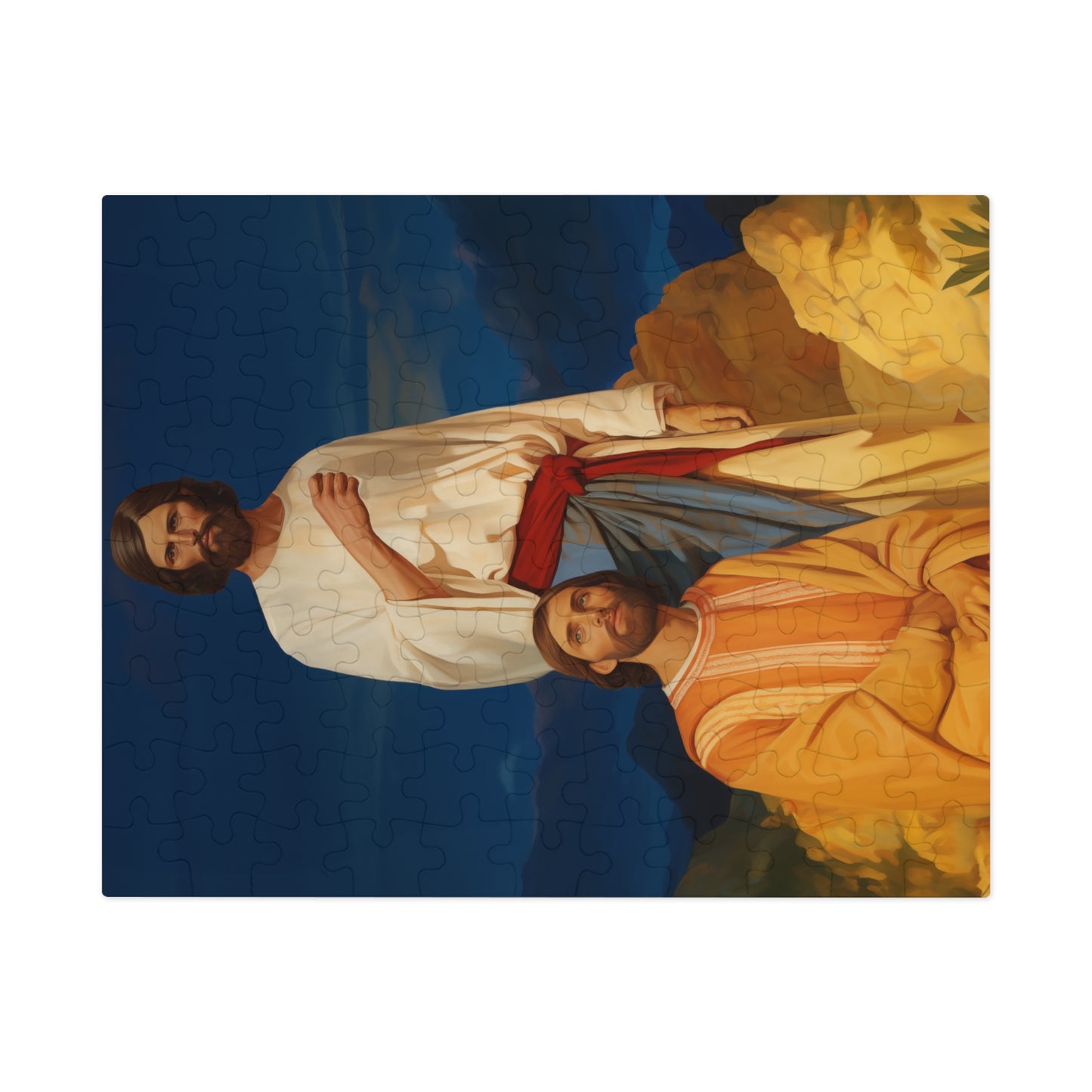 Saints James and John - Sons of Thunder - Puzzle and Keepsake Tin - Jigsaw Puzzle (30, 110, 252, 500,1000-Piece) - Religious Puzzle