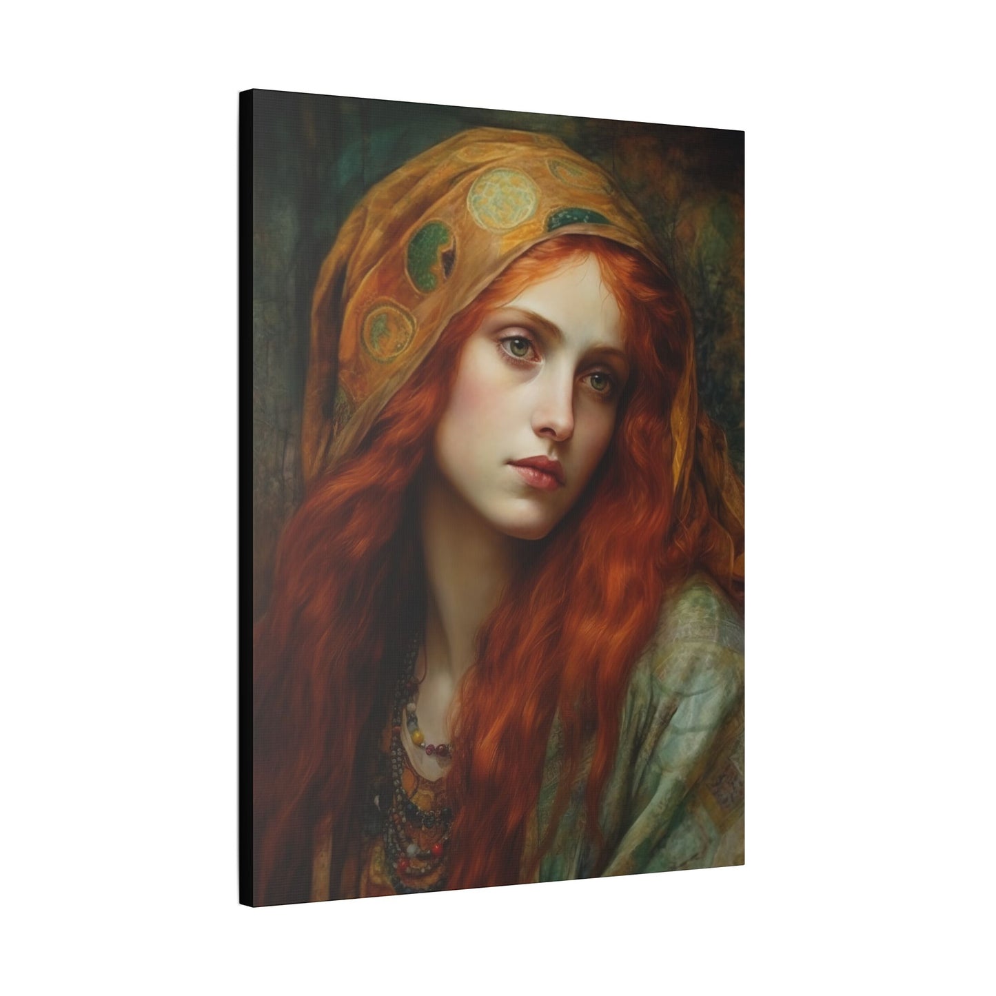 Mary Magdalene's Inner Peace Canvas Print - Multiple Sizes - Museum Wrapped - Mary Magdalene Portrait Art
