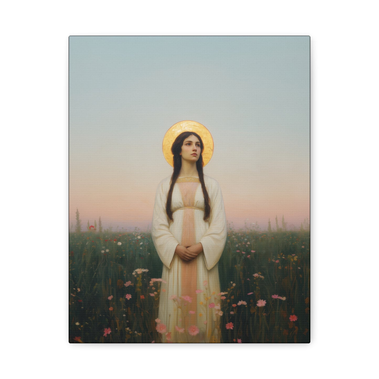Saint Sabina-  Museum Wrapped Canvas - Sanctified Souls Print - Religious Art for your Home - Catholic Patron Saint Art