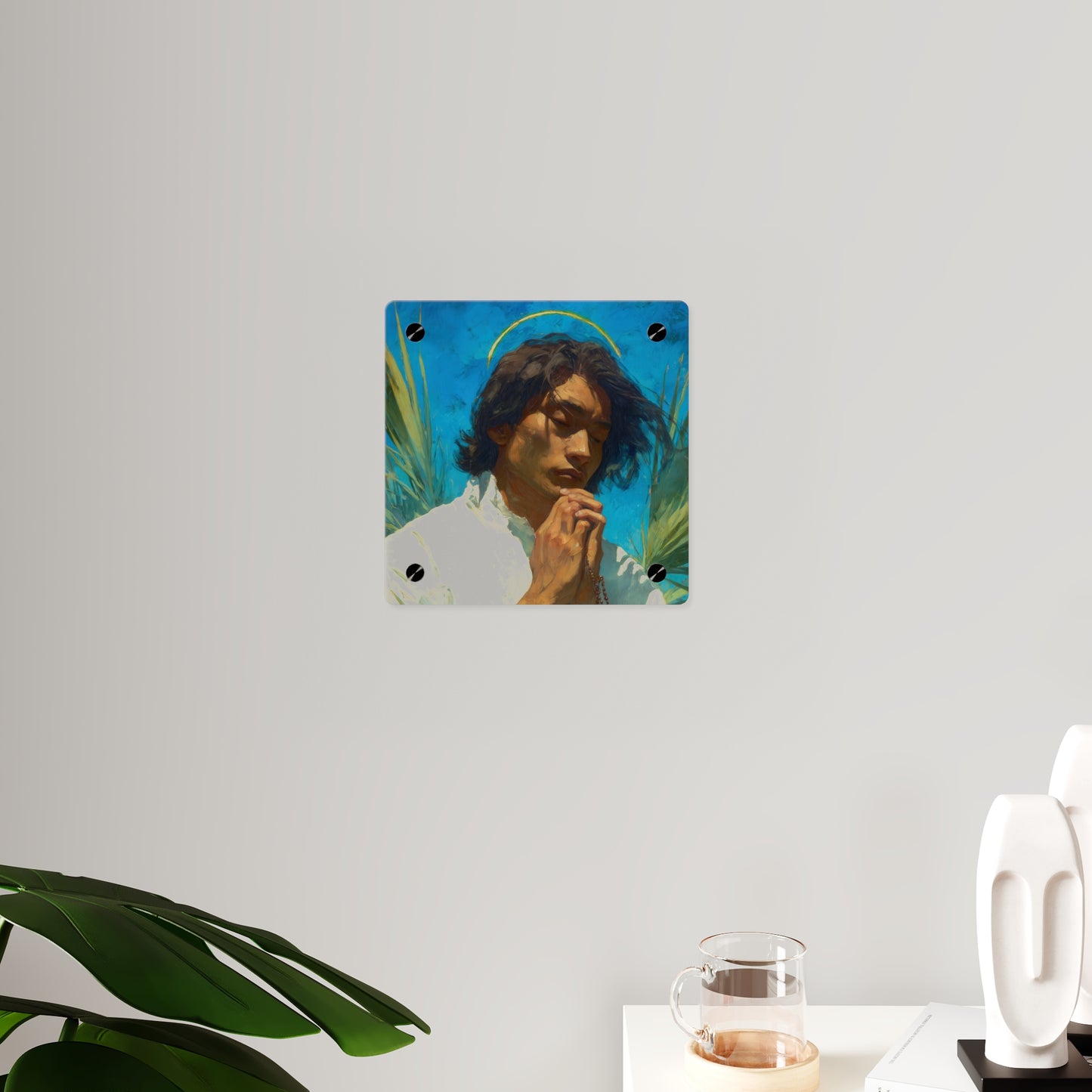 Saint Lorenzo Ruiz Wall Art Panel - Ready to Hang Acrylic Print - Catholic Saint Art - Patron Saint Print - Martyr Art