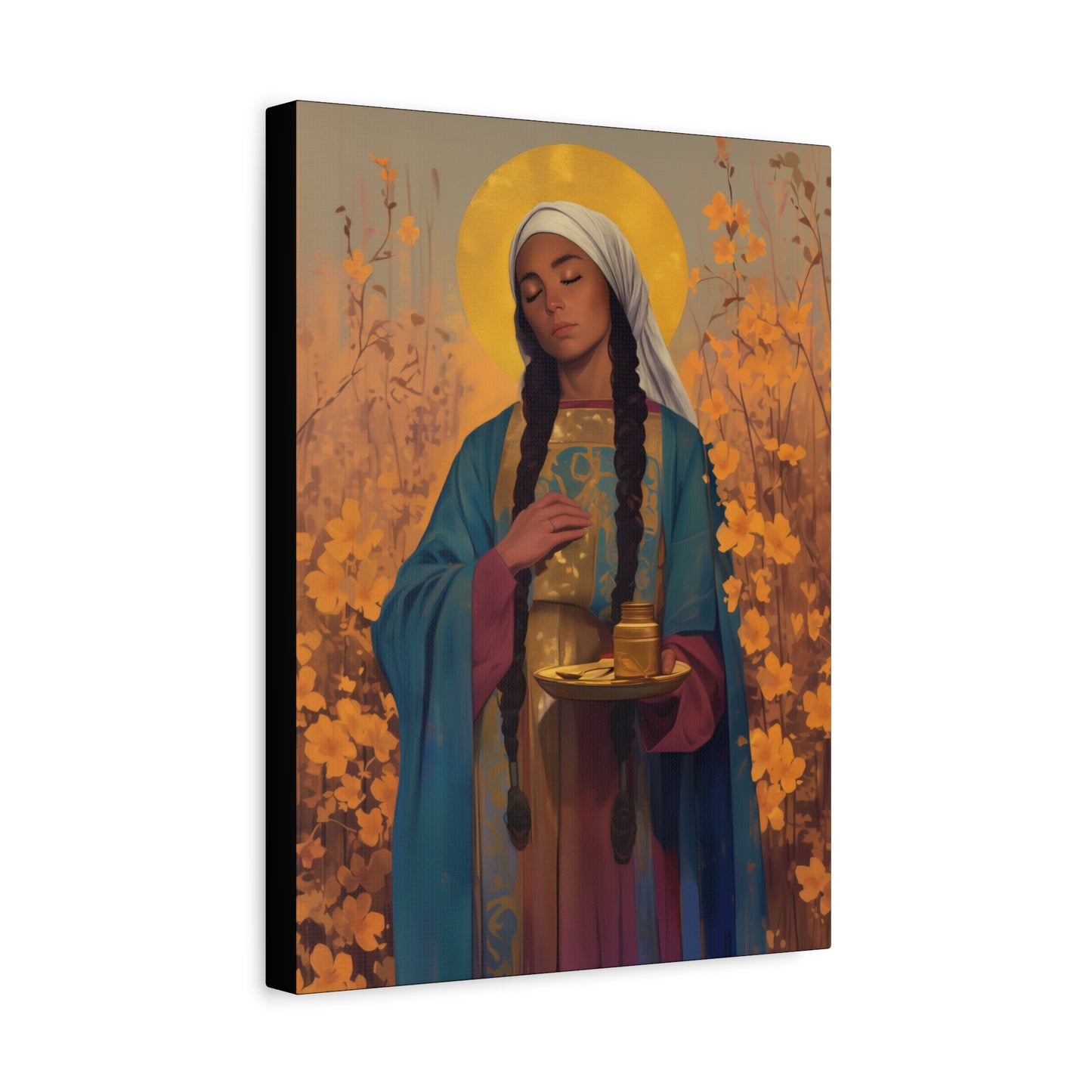 Saint Hermione of Ephesus - Gallery Wrapped Canvas - Print - Religious Art for your Home - Catholic Art Print