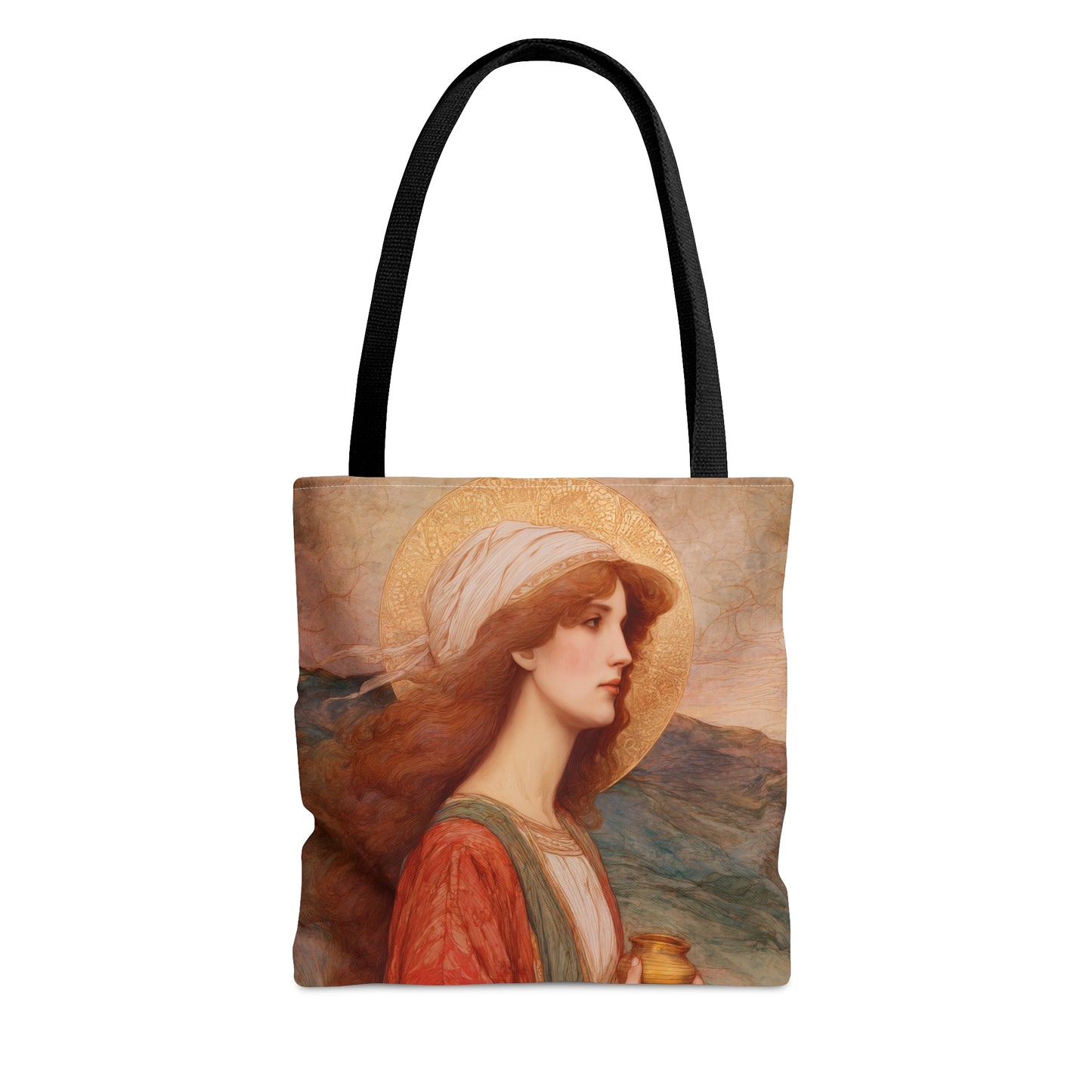 Saint Joanna - Tote Bag - Large Medium Small Faith Art Bag - Catholic Faith Purse