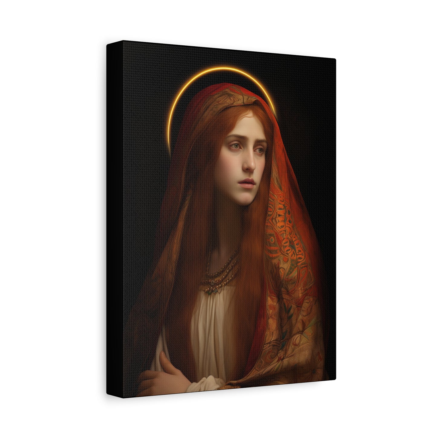 The Beloved Disciple - Mary Magdalene's Devotion - Museum Wrapped Canvas - Sanctified Souls Print - Religious Art for your Home