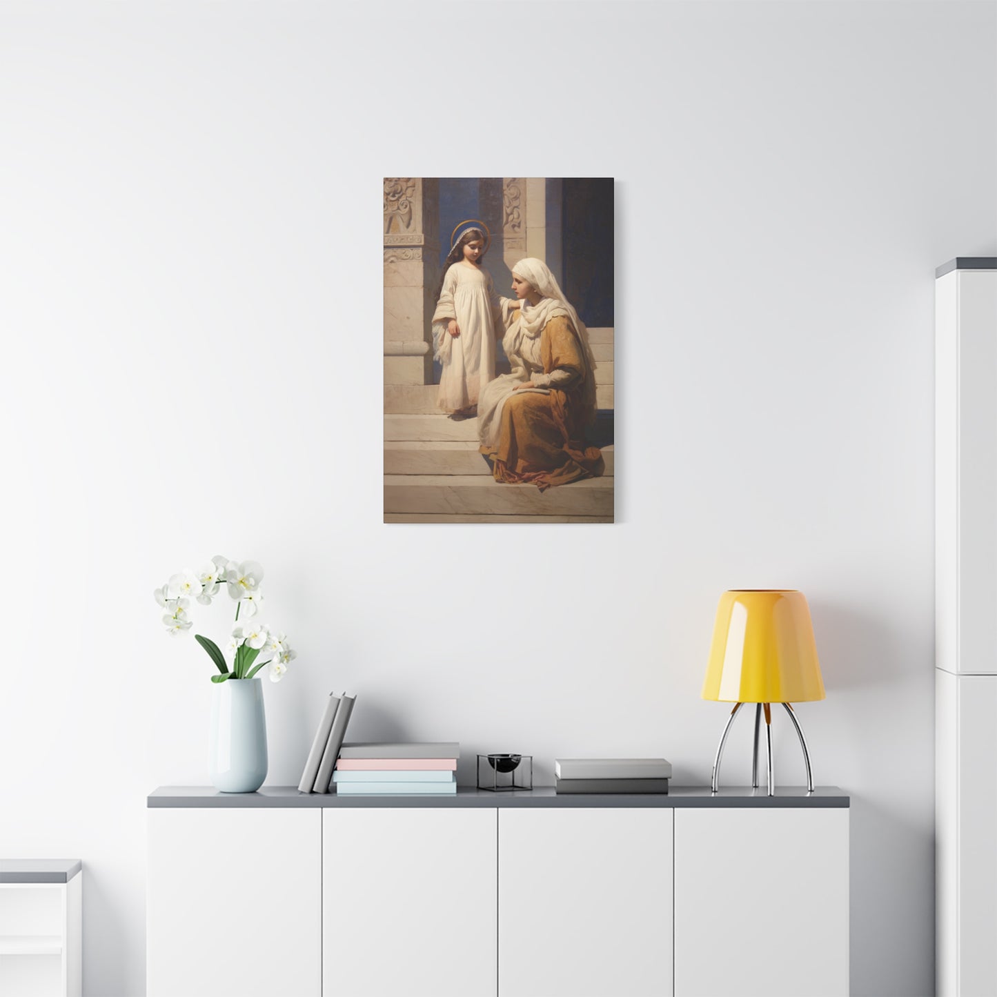 The Feast of the Presentation of the Blessed Mary - Gallery Wrapped Canvas - Print - Religious Art for your Home - Catholic