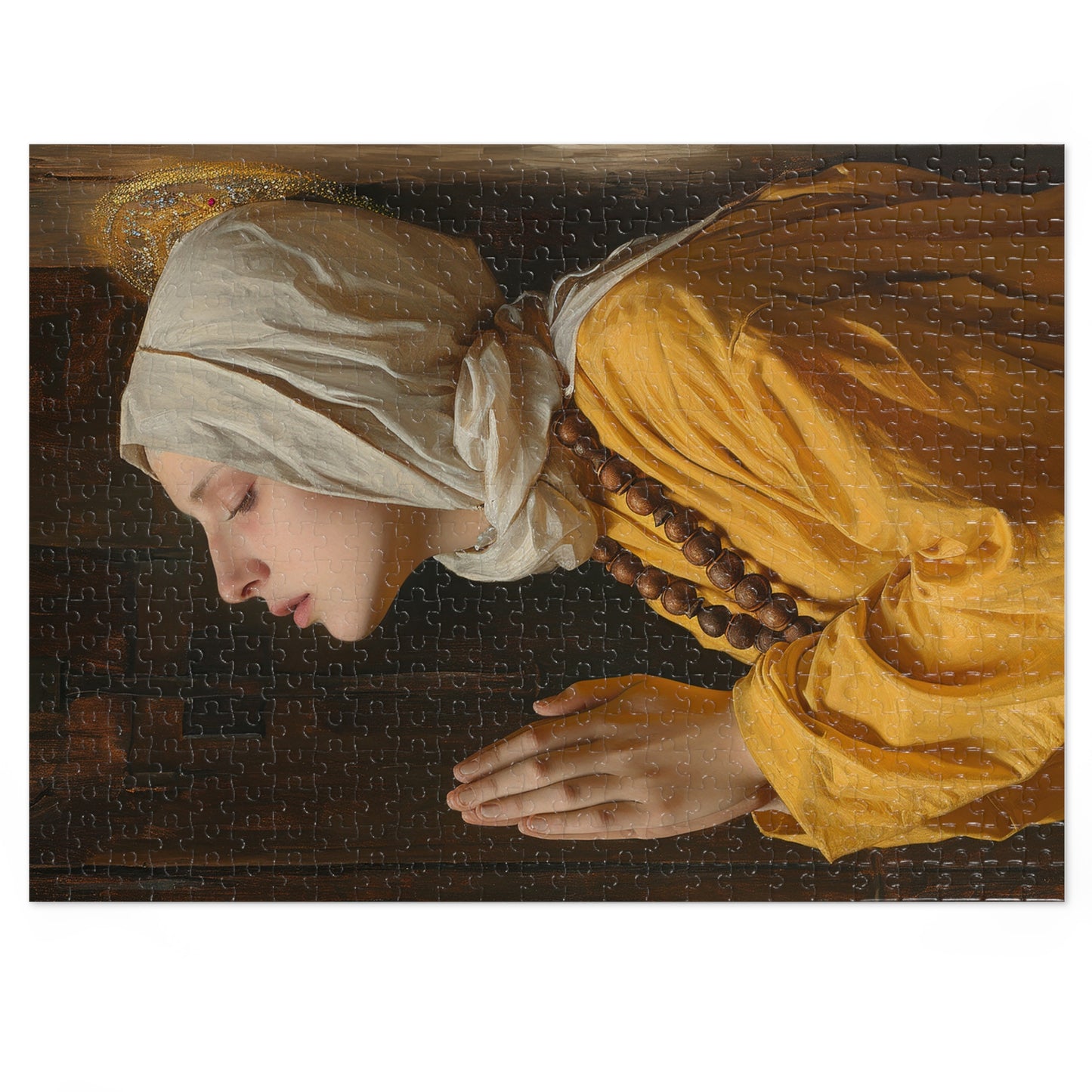 Blessed Yvette of Huy - Puzzle and Keepsake Tin - Jigsaw Puzzle (30, 110, 252, 500,1000-Piece) - Religious Puzzle