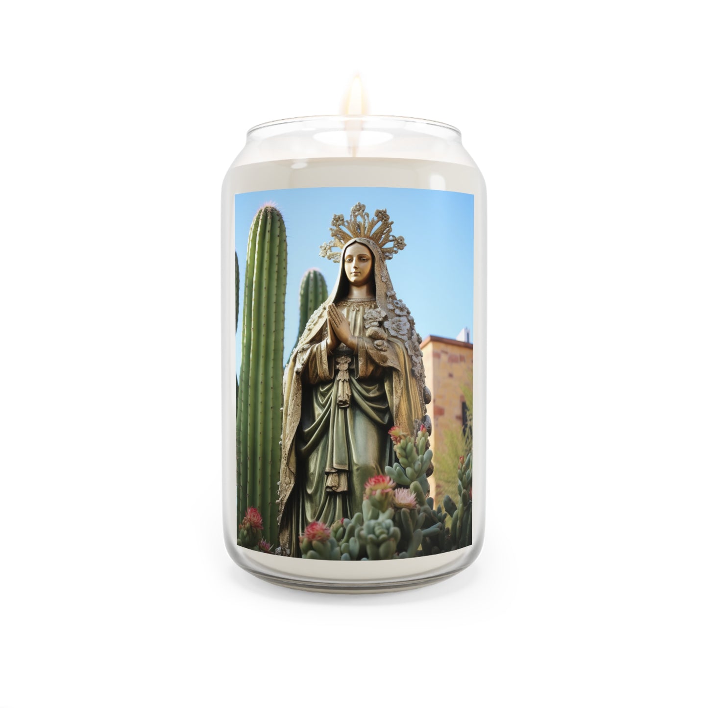 Our Lady of Guadalupe  - Scented Prayer Candle, 13.75oz - Tall Size - Religious Prayer Candle - Catholic Art - Religious Gift