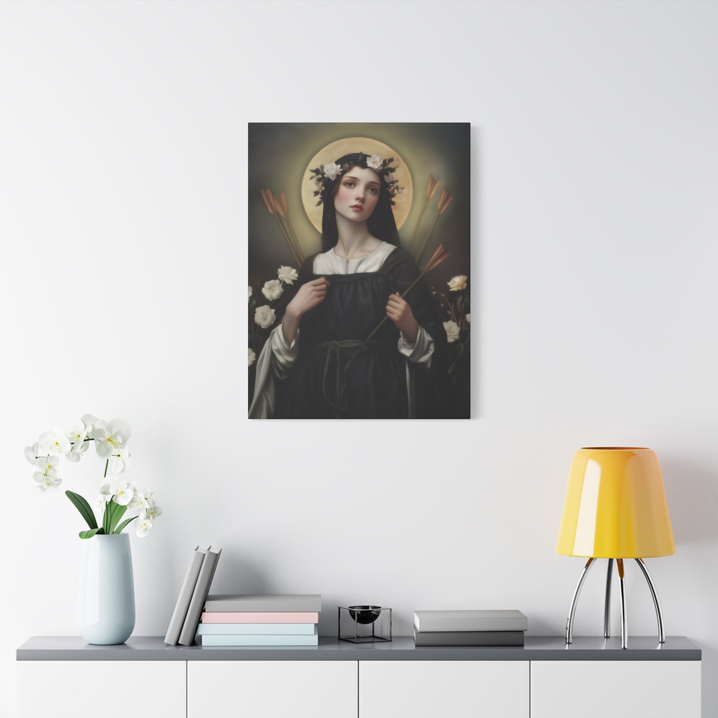 Saint Dorothy of Montau - Gallery Wrapped Canvas - Print - Religious Art for your Home - Catholic Art