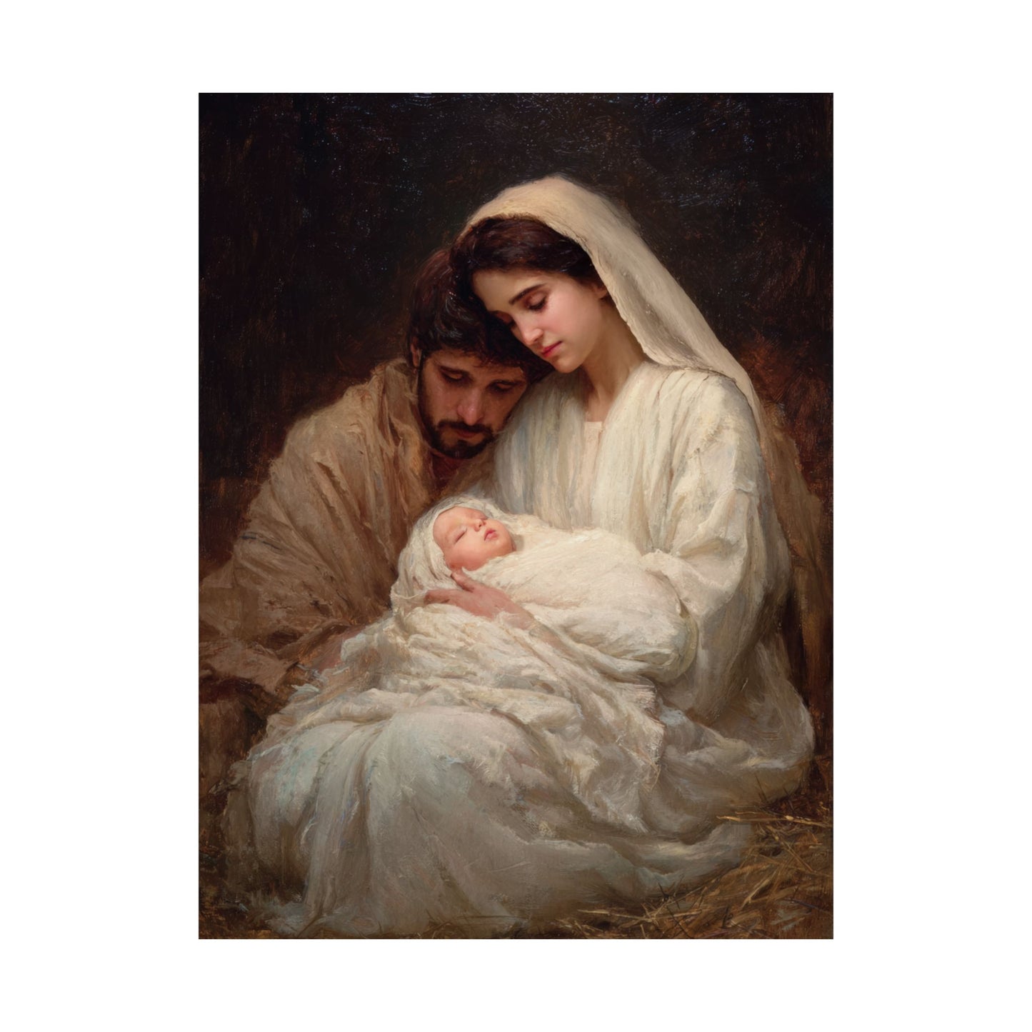The Quiet Kingdom of the Holy Family - Sanctified Souls Print - Multiple Sizes - Premium Matte Vertical Posters