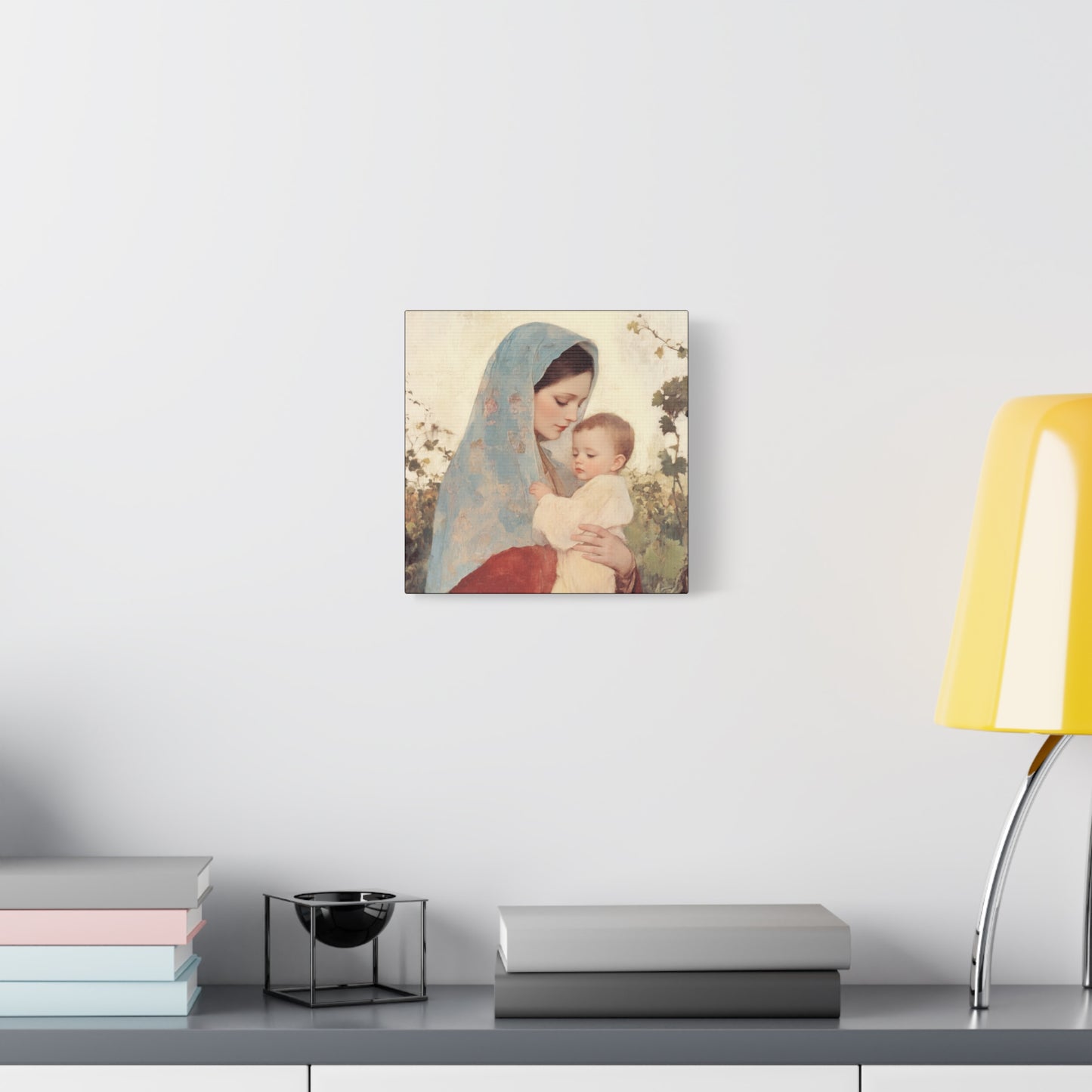 Our Lady of the Grapes / Out Lady of the Harvest - Gallery Wrapped Canvas - Print - Religious Art for your Home - Catholic Art
