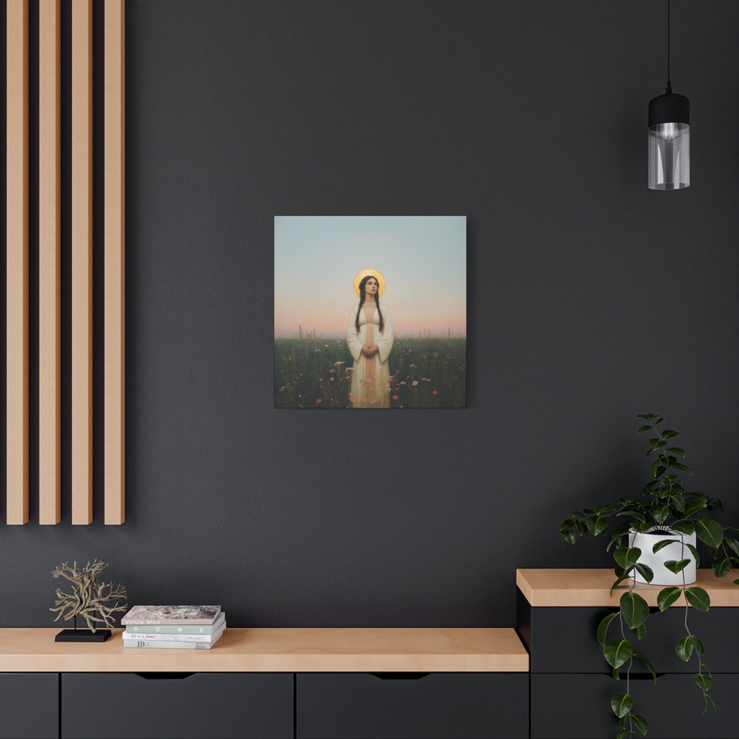 Saint Sabina-  Museum Wrapped Canvas - Sanctified Souls Print - Religious Art for your Home - Catholic Patron Saint Art