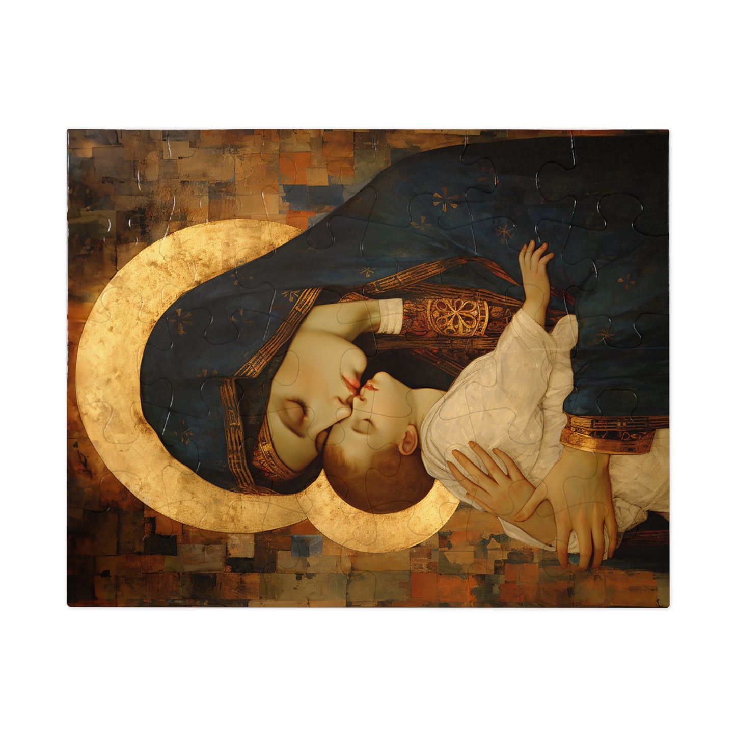Mother of Mercy - Virgin Mary and the Christ Child - Religious Jigsaw Puzzle (30, 110, 252, 500,1000-Piece) - Catholic Art - Faith Puzzle
