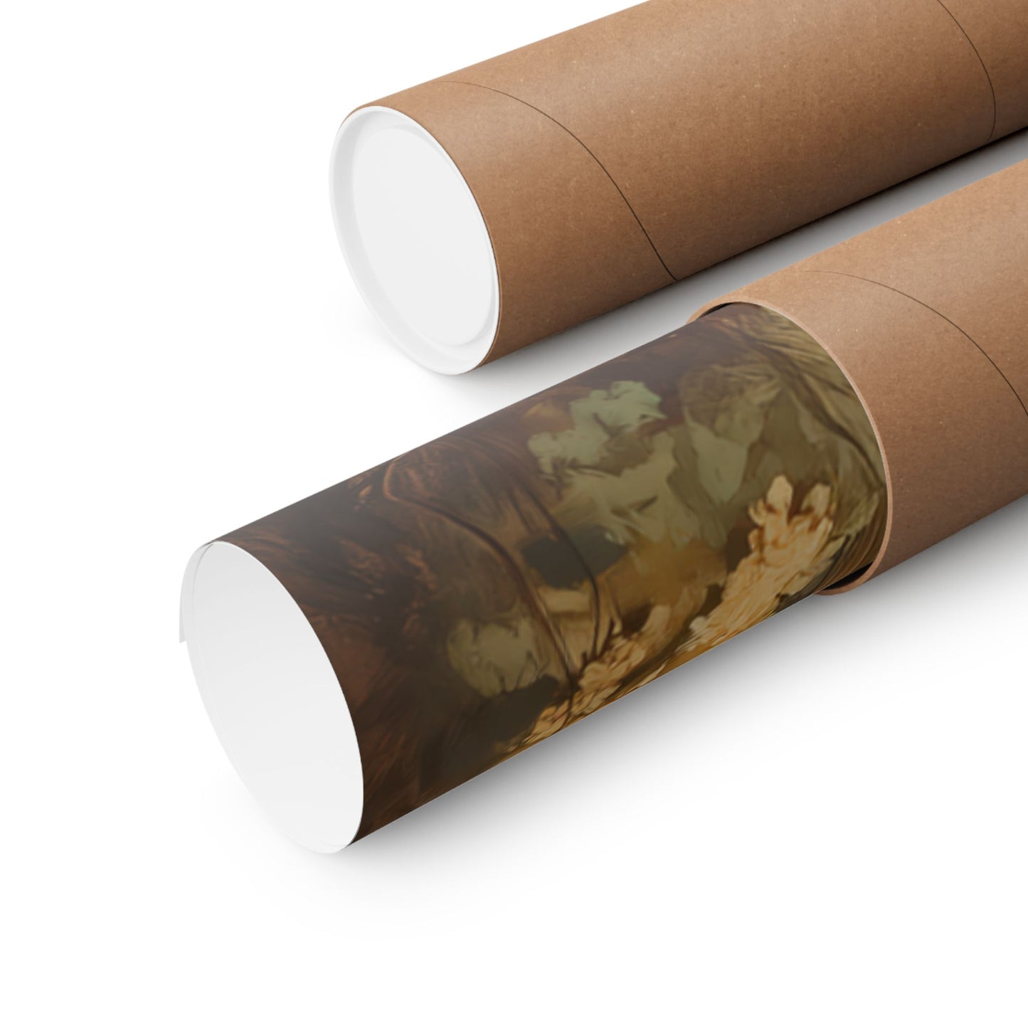 Saints Justina and Cyprian -  Catholic Art - Multiple Sizes - Premium Posters - Catholic Art - Christian Home - Catholic Saint Art
