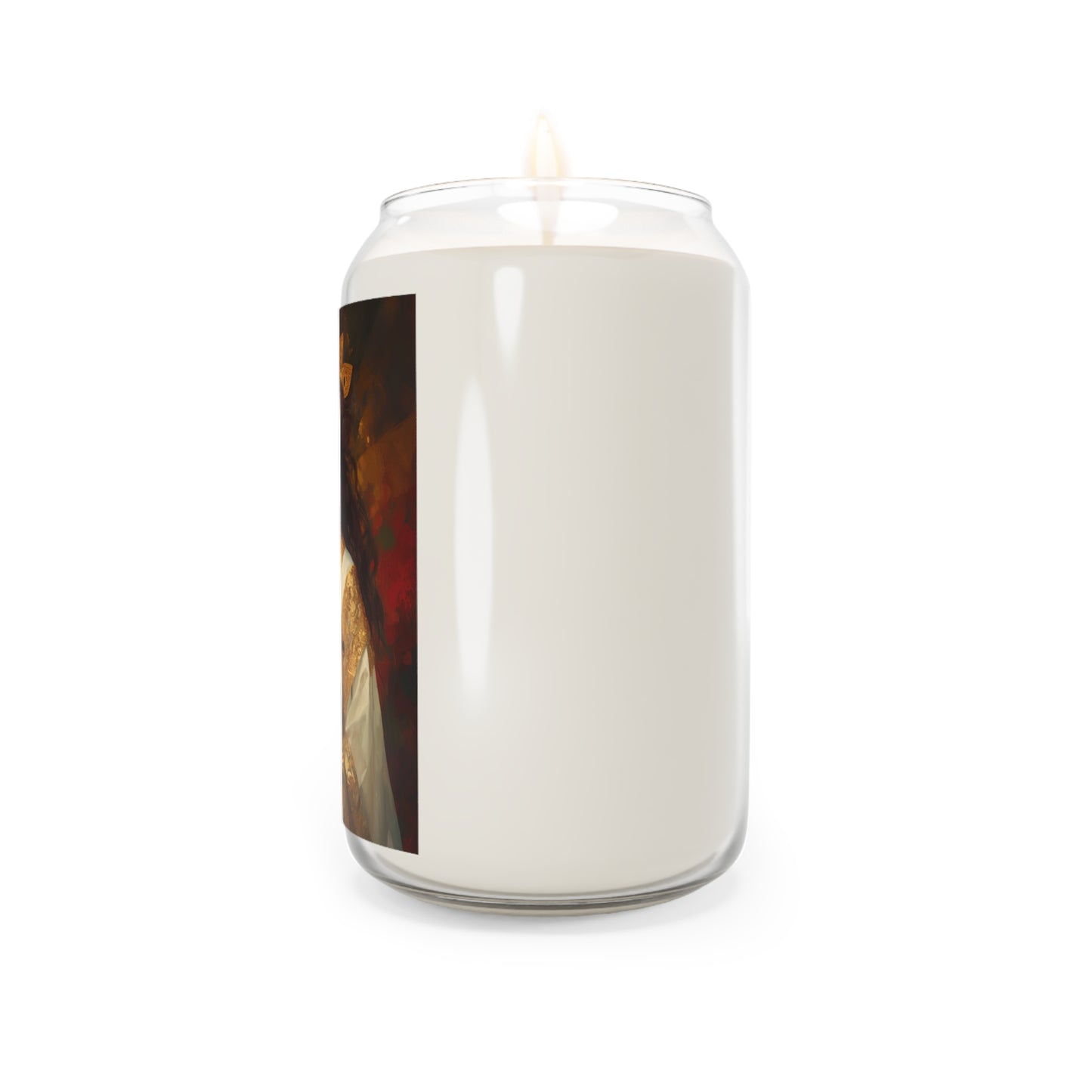 Saint Barbara - Scented Prayer Candle, 13.75oz - Tall Size - Religious Prayer Candle - Catholic Art - Religious Gift