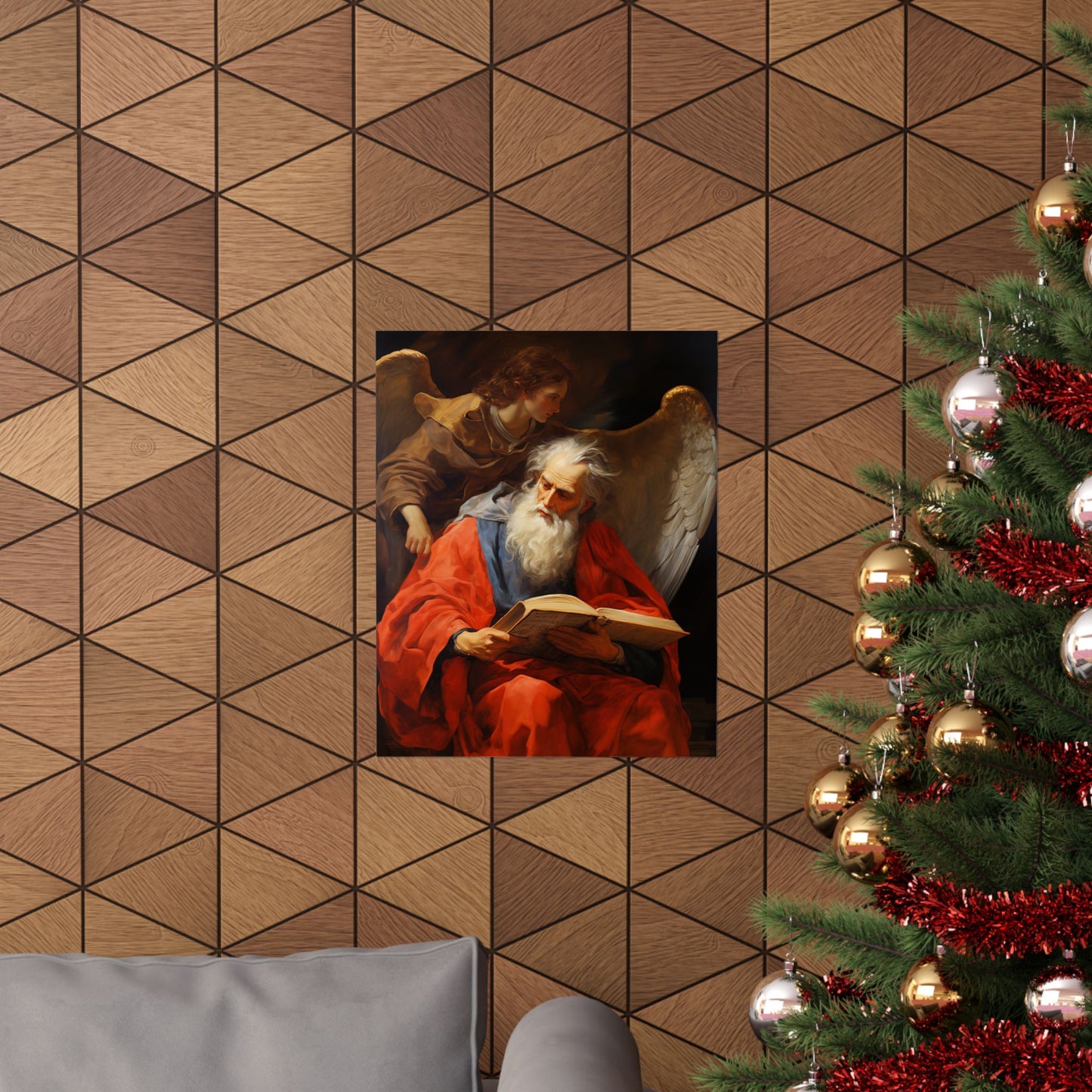 Saint Matthew the Apostle Print - Sanctified Souls Print - Multiple Sizes - Premium Matte Vertical Posters
