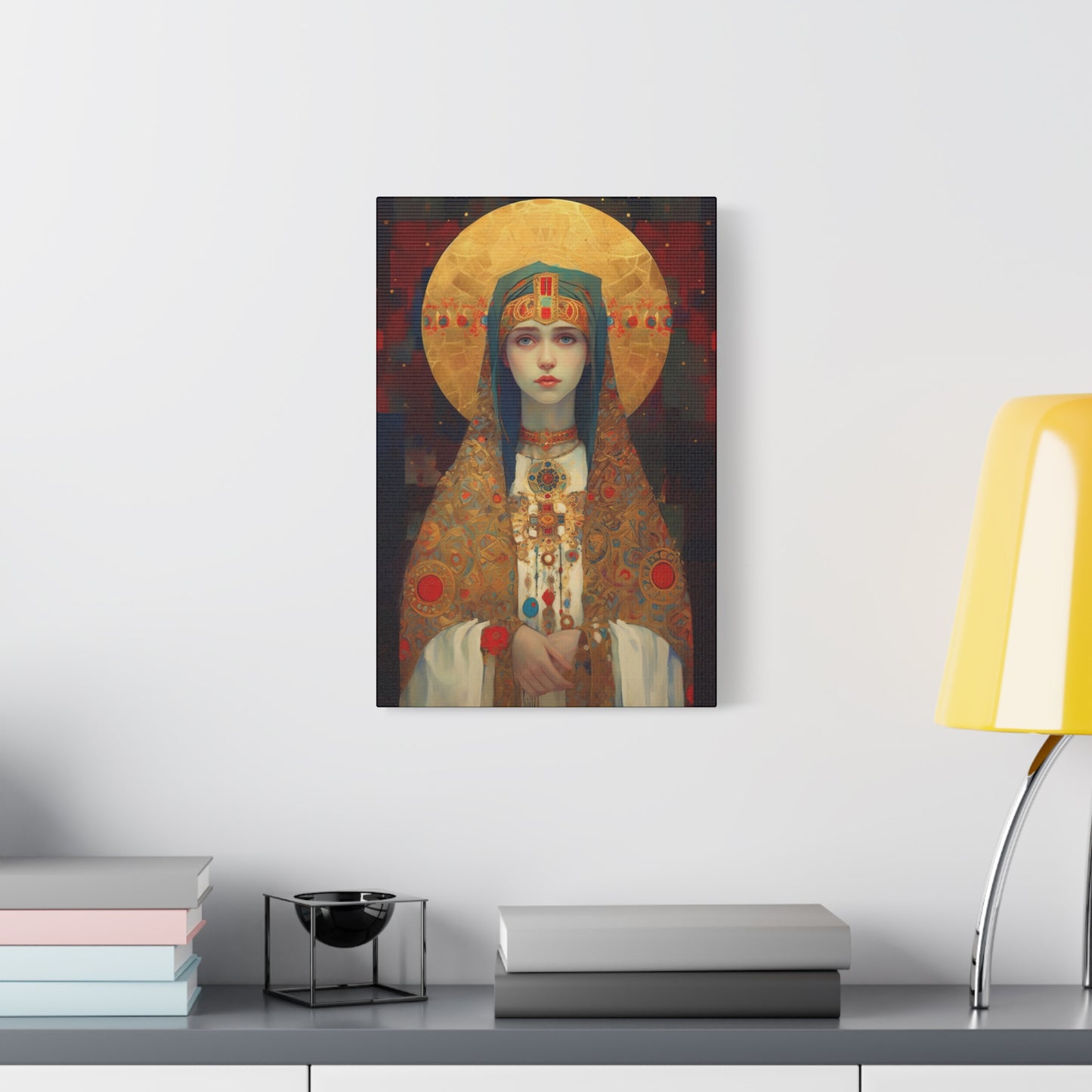 Saint Anastasia of Sirmium - Museum Wrapped Canvas - Sanctified Souls Print - Religious Art for your Home