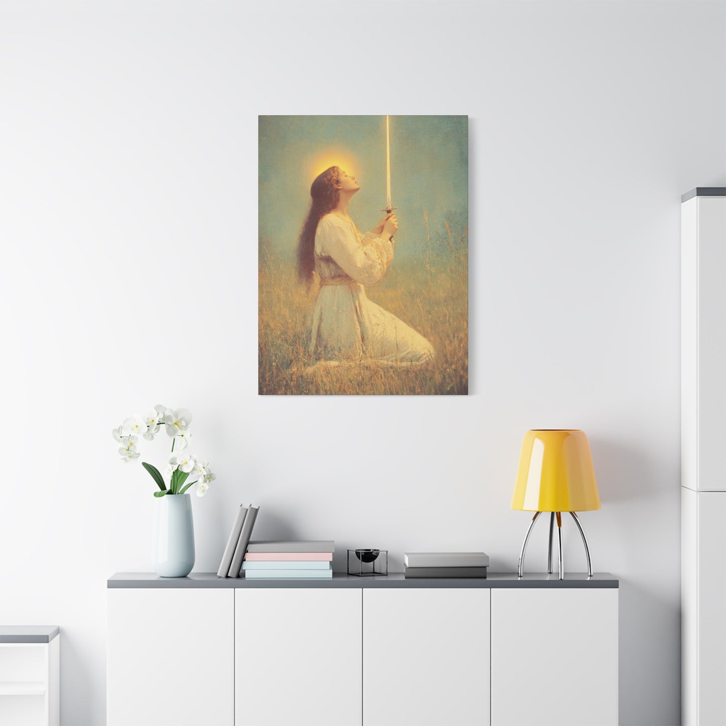 St. Joan of Arc - Catholic Saint Canvas Print