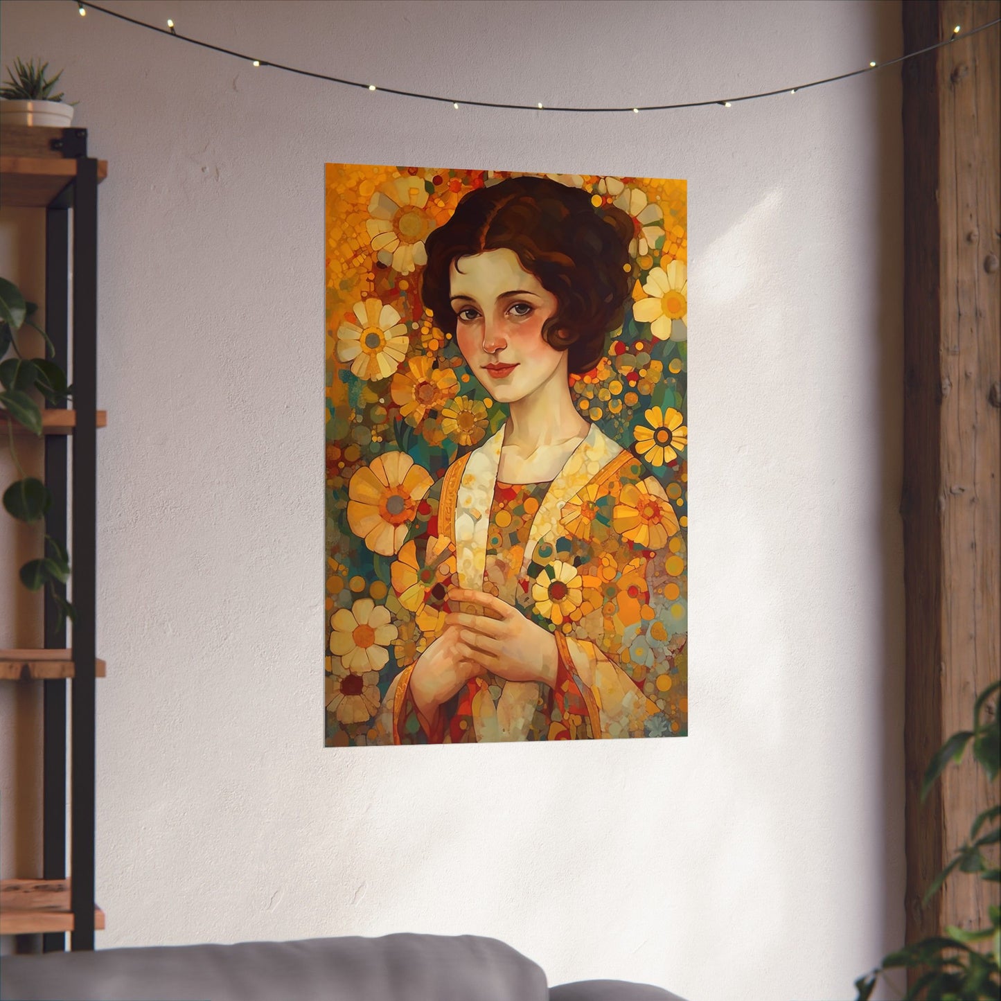 Saint Gianna Beretta Molla  Print - Sanctified Souls Print - Multiple Sizes - Premium Matte Vertical Posters