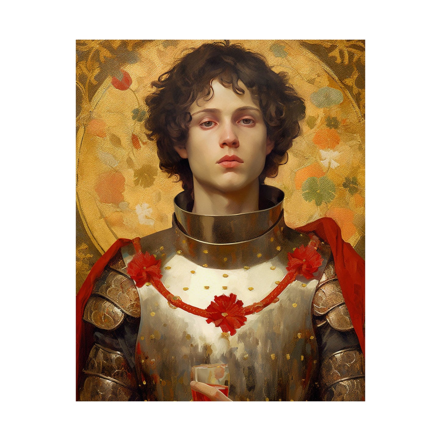 Saint Martin of Tours Print - Sanctified Souls Print - Multiple Sizes - Premium Matte Vertical Posters