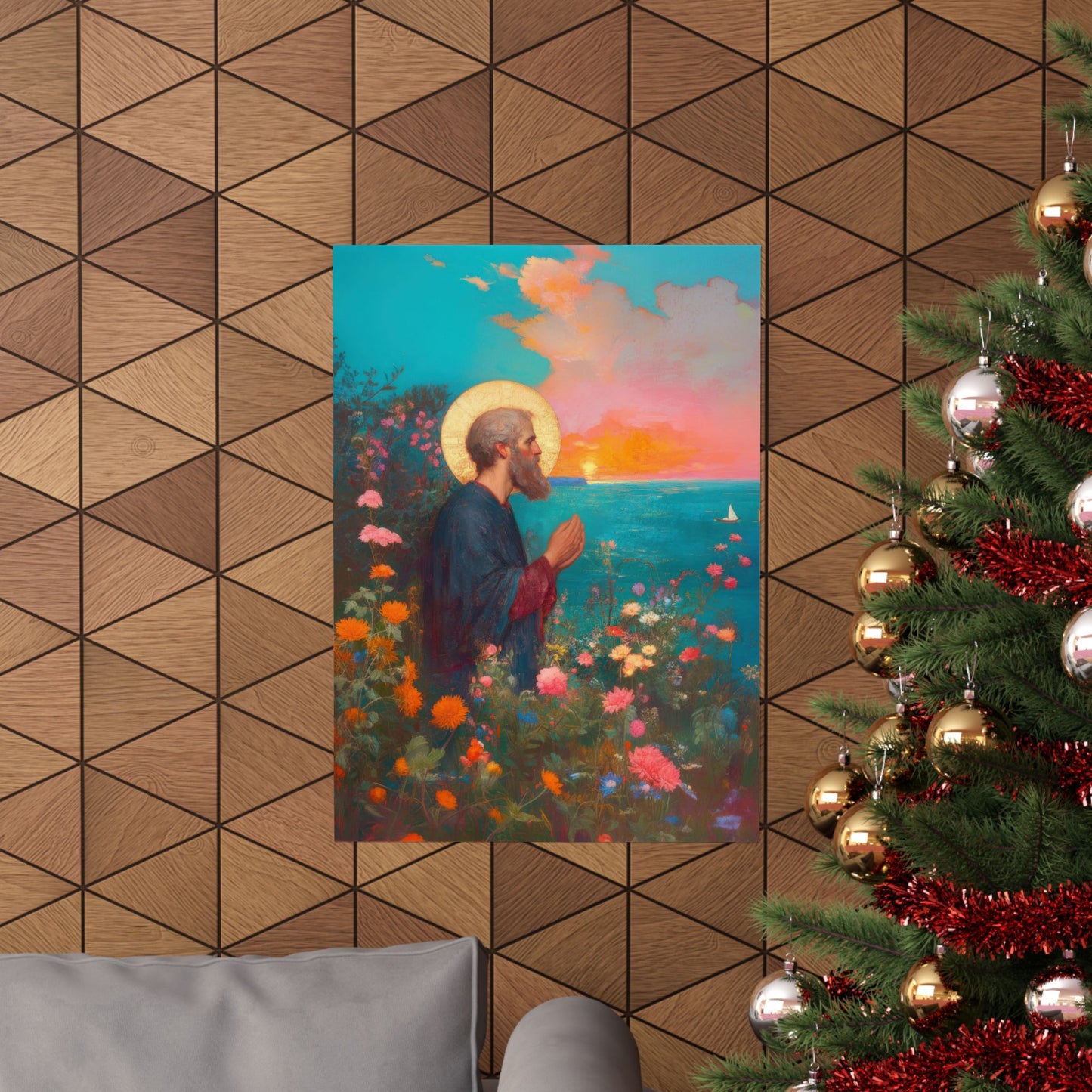 Saint Philip the Apostle - Sanctified Souls Print - Multiple Sizes - Premium Matte Vertical Posters
