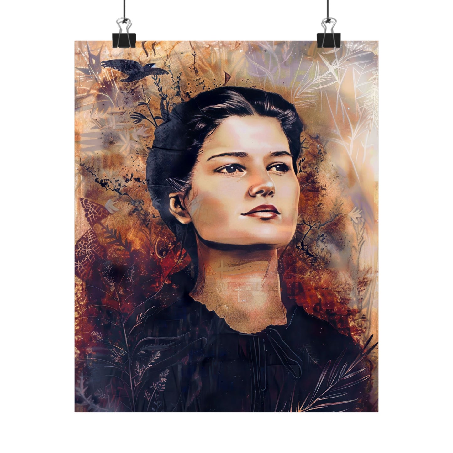 Blessed Pierina Morosini Poster Print - Sanctified Souls Print - Multiple Sizes - Premium Posters - Catholic Art for your home