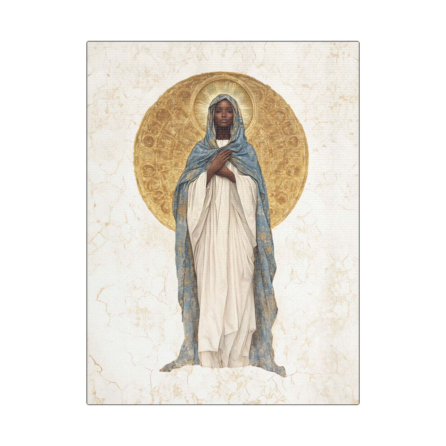 Our Lady of Kibeho- The Vision of Divine Peace - Museum Wrapped Canvas - Print - Religious Art for your Home - Christian print - Religious