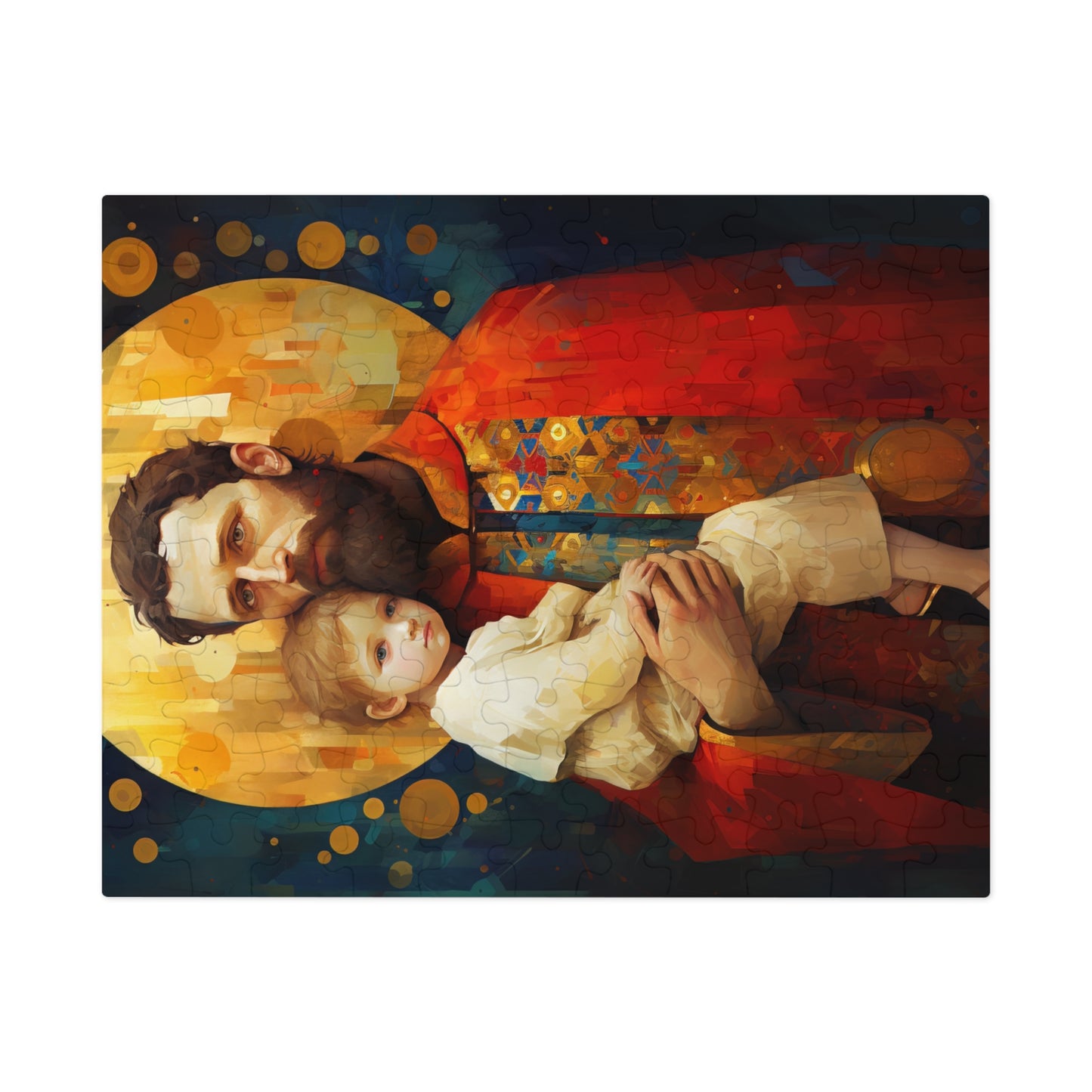 Saint Christopher - Puzzle and Keepsake Tin - Religious Jigsaw Puzzle (30, 110, 252, 500,1000-Piece) - Religious Puzzle