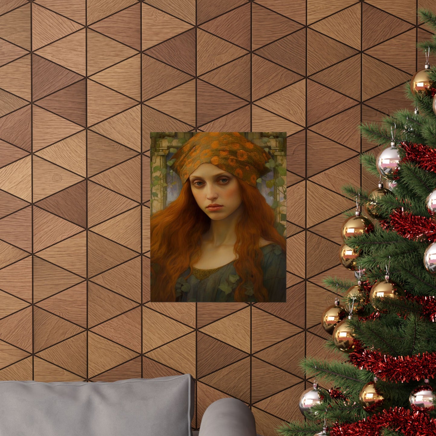 Gaze of Devotion : Mary Magdalene Print - Sanctified Souls Print - Multiple Sizes - Premium Matte Vertical Posters
