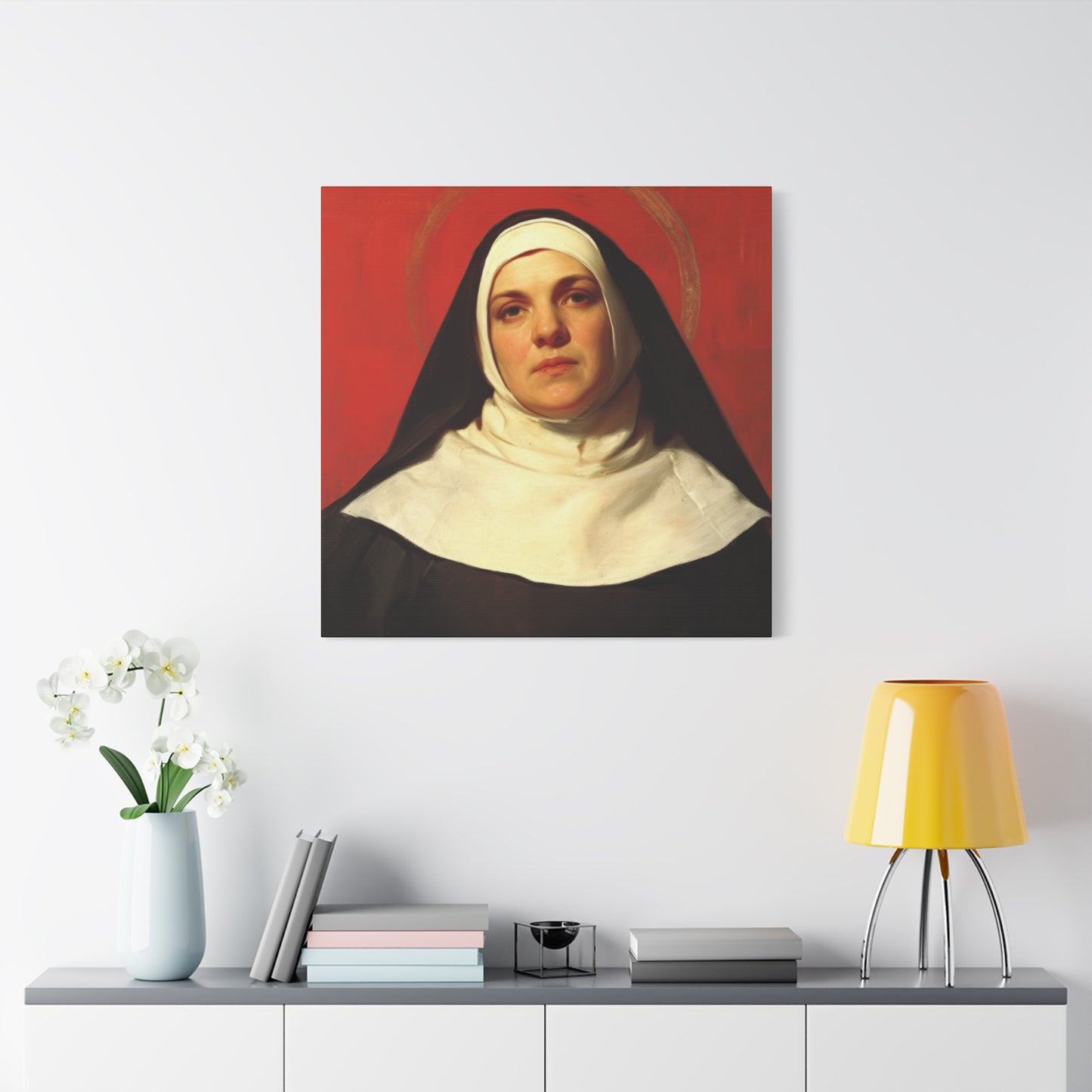 Saint Maria Giuseppa Rossello - Gallery Wrapped Canvas - Print - Religious Art for your Home - Catholic Art