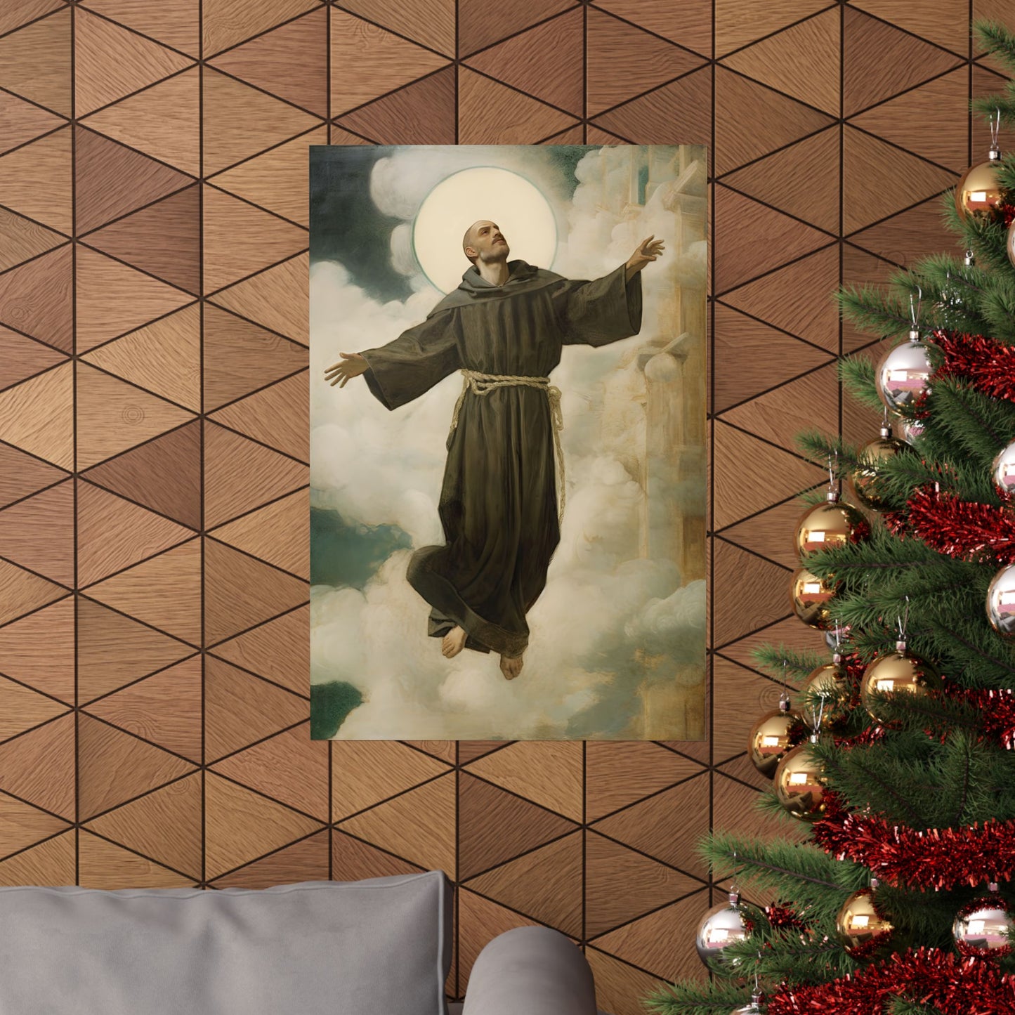 Saint Joseph of Cupertino Print - Sanctified Souls Print - Multiple Sizes - Premium Matte Vertical Posters
