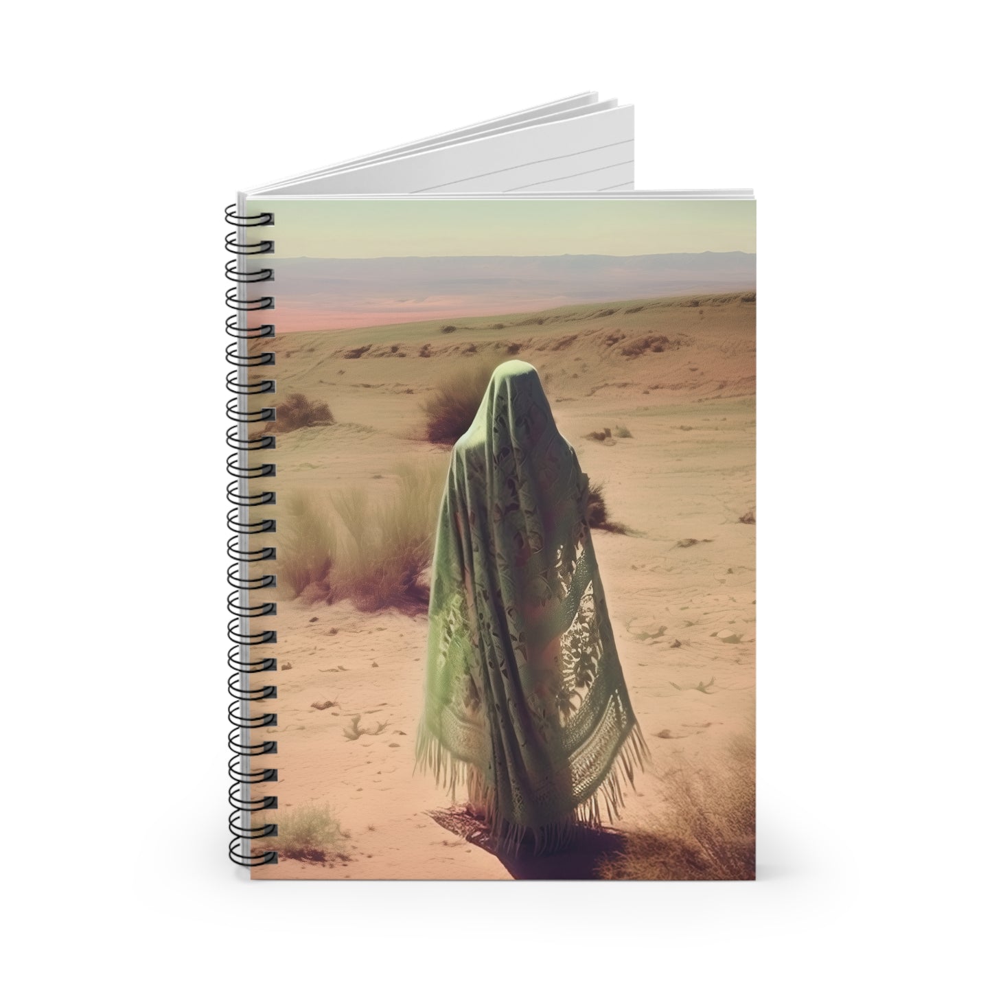 Saint Theodora of Alexandria Journal - Sanctified Souls Art - Religious Based Notebook - Spiral Notebook - Ruled Line