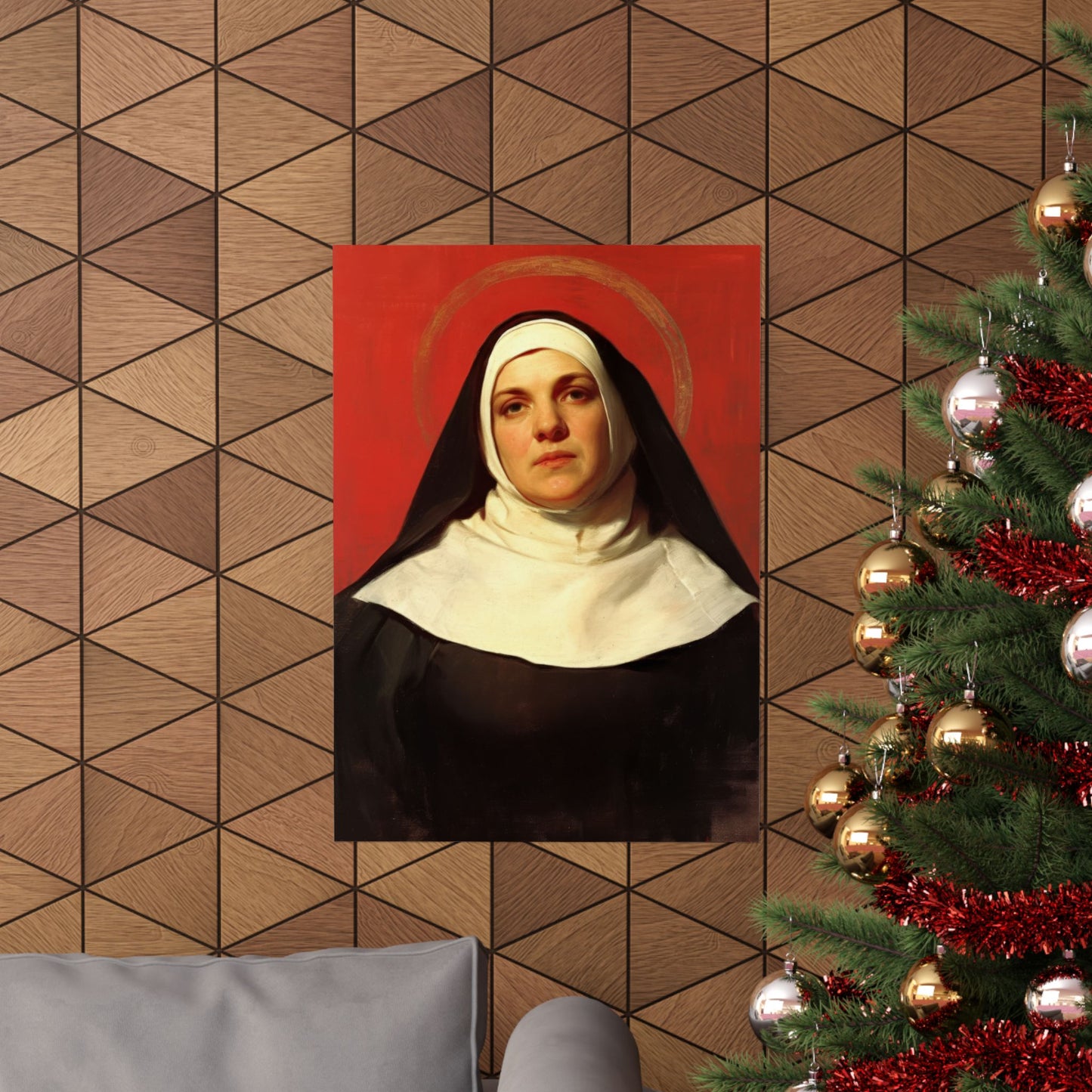 Saint Maria Giuseppa Rossello - Sanctified Souls Print - Multiple Sizes - Premium Matte Vertical Posters