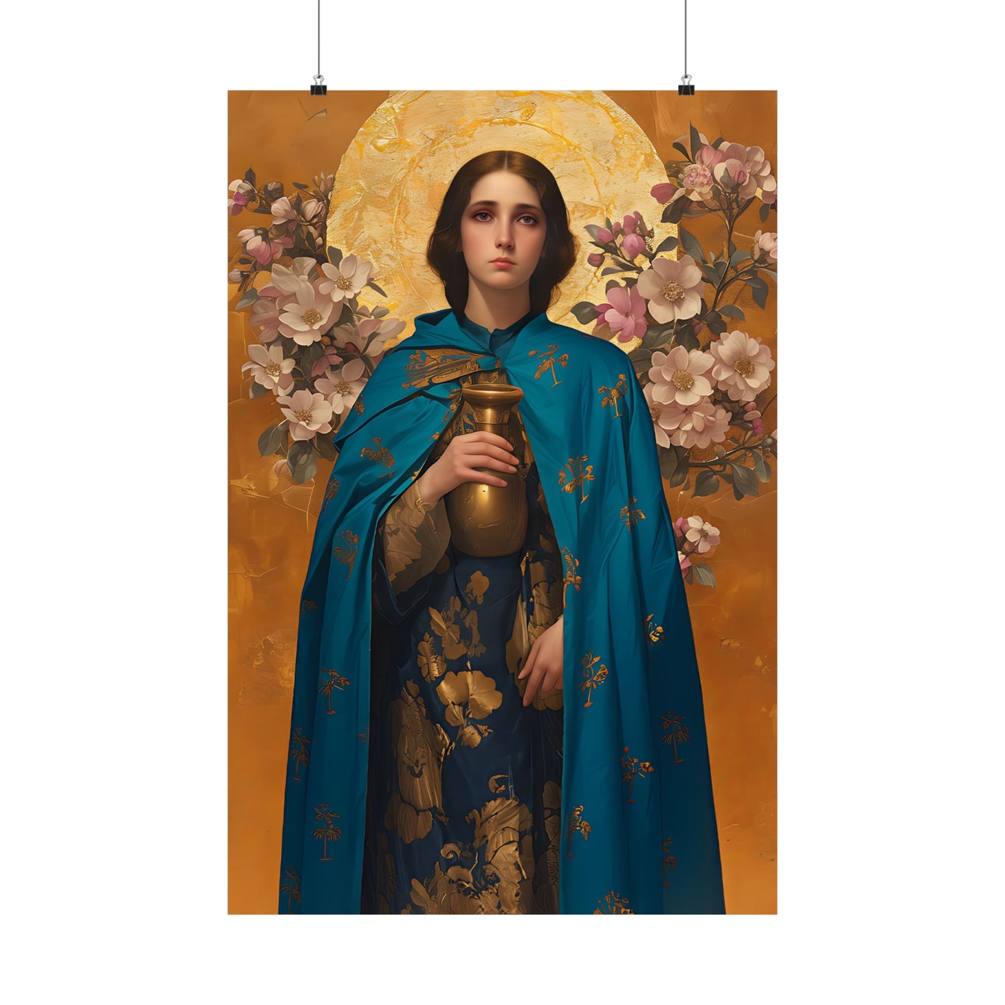Saint Anastasia the Patrician of Alexandria - Sanctified Souls Print - Multiple Sizes - Premium Matte Vertical Posters