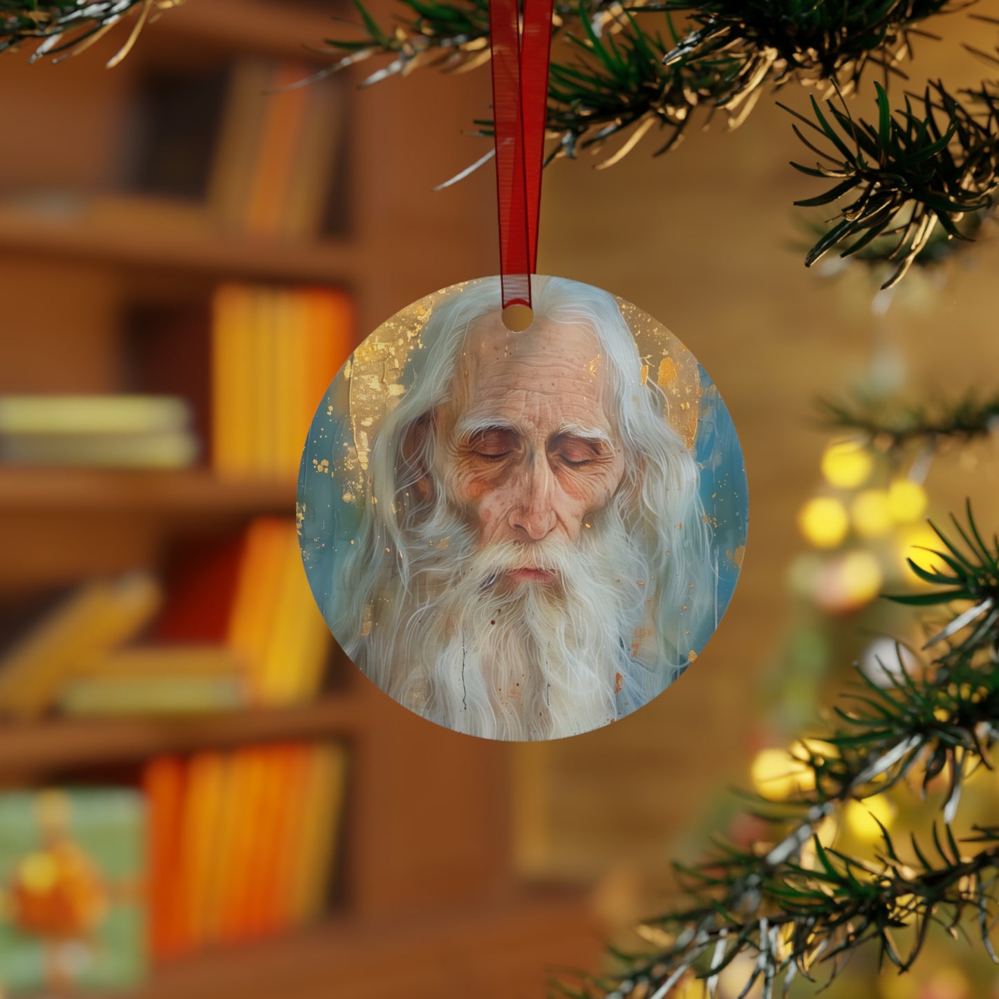 Saint Paul the Simple Ornament - Religious Holiday Christmas Ornament and Keepsake - Double sided Keepsake Religious Ornament