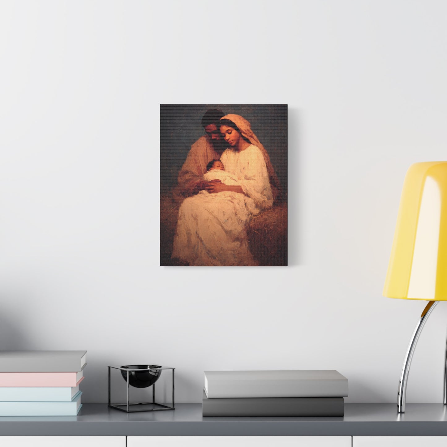 Love Made Visible in the Holy Family - Gallery Wrapped Canvas - Print - Religious Art for your Home - Catholic
