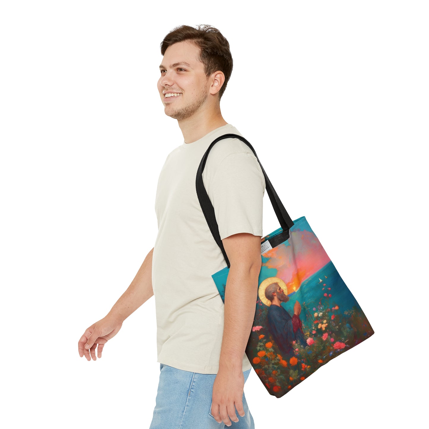 Saint Philip the Apostle - Tote Bag - Large Medium Small Faith Art Bag - Catholic Faith Purse