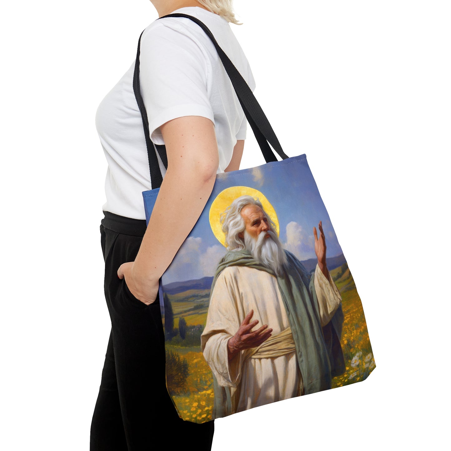 Saint Hilary of Arles - Tote Bag - Large Medium Small Faith Art Bag - Catholic Faith Purse
