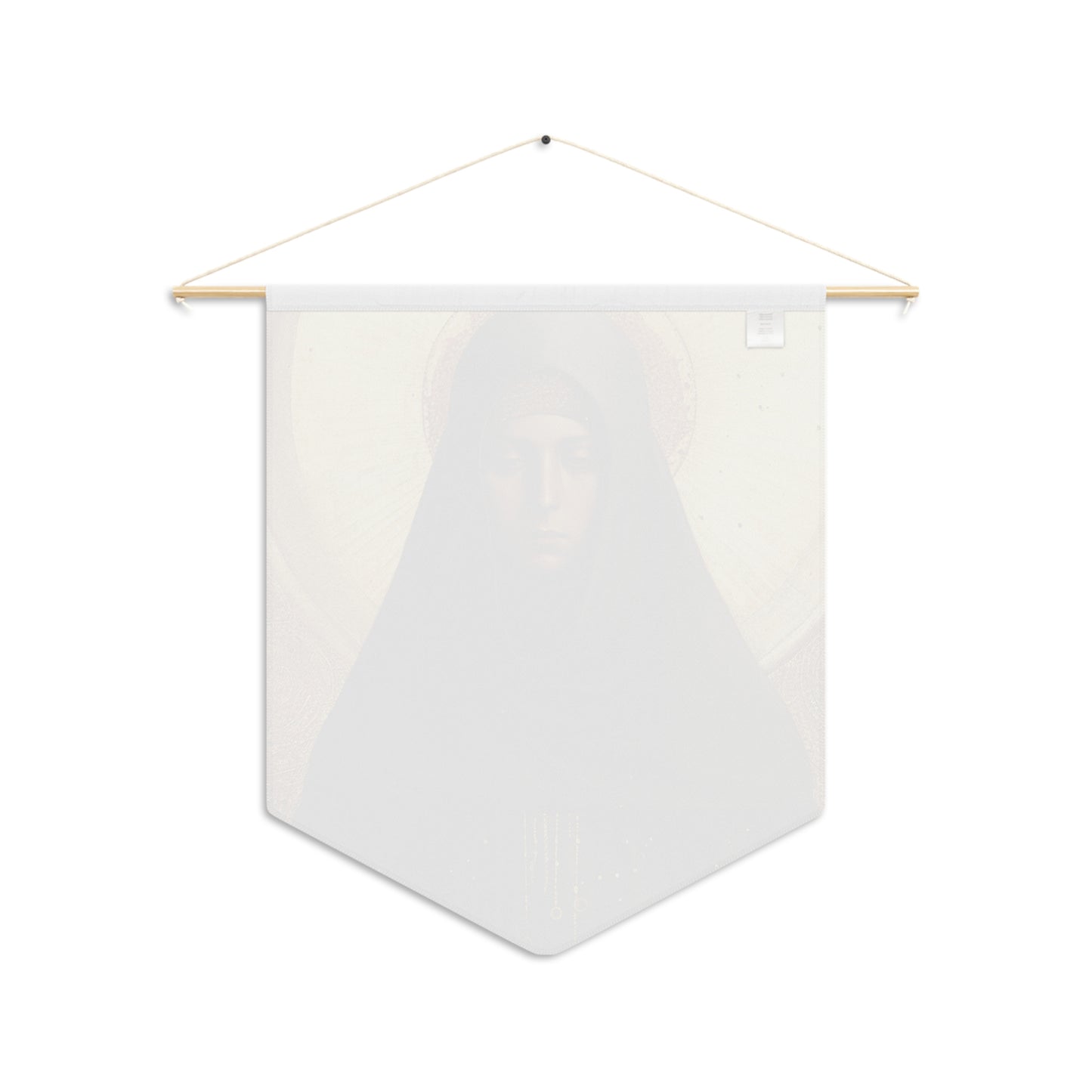 Saint Monica of Hippo Wall Banner / Wall Hanging - Prayer room art - Catholic Home Art - Large Print - 18" x 21"
