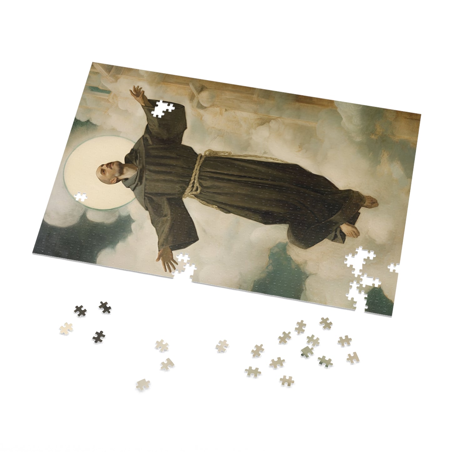 Saint Joseph of Cupertino - Puzzle and Keepsake Tin - Religious Jigsaw Puzzle (30, 110, 252, 500,1000-Piece) - Religious Puzzle