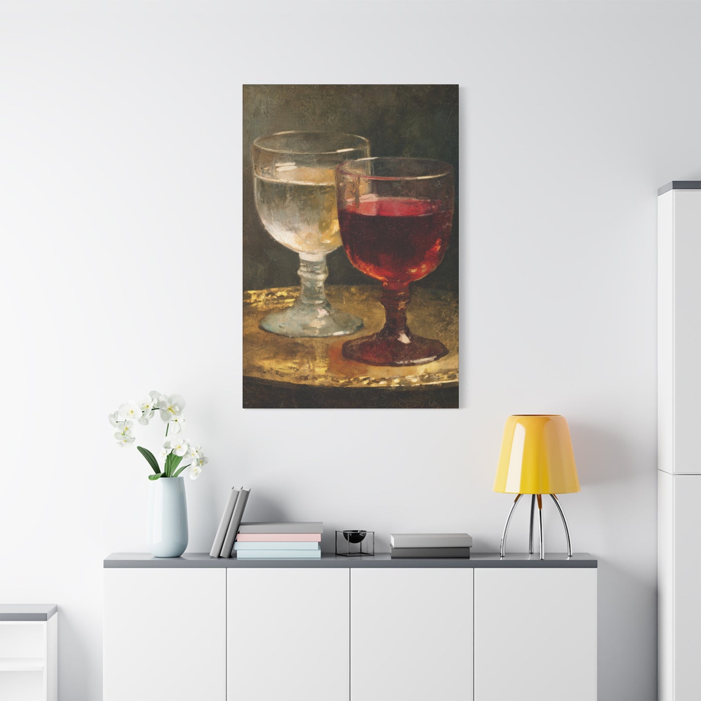 Cana and the Miracle of Abundance - Water into Wine - Gallery Wrapped Canvas - Print - Religious Art for your Home - Catholic Art Print