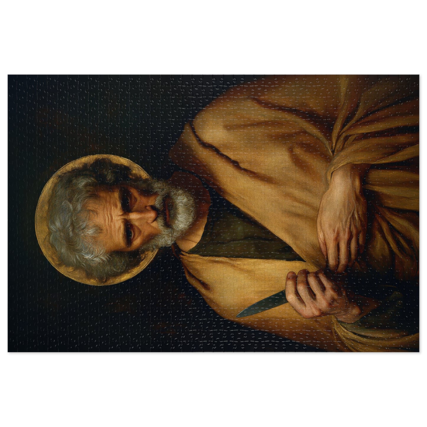 Saint Bartholomew the Apostle  - Puzzle and Keepsake Tin - Religious Jigsaw Puzzle (30, 110, 252, 500,1000-Piece) - Religious Puzzle