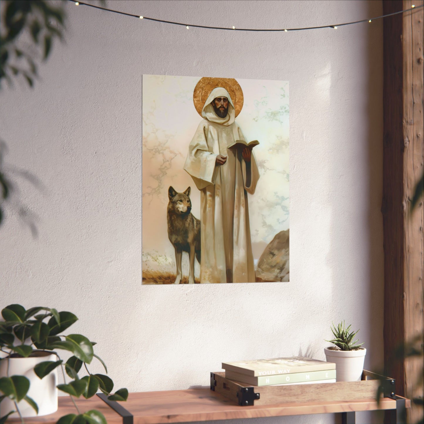 Saint William of Vercelli Poster Print - Sanctified Souls Print - Multiple Sizes - Premium Posters - Catholic Art for your home