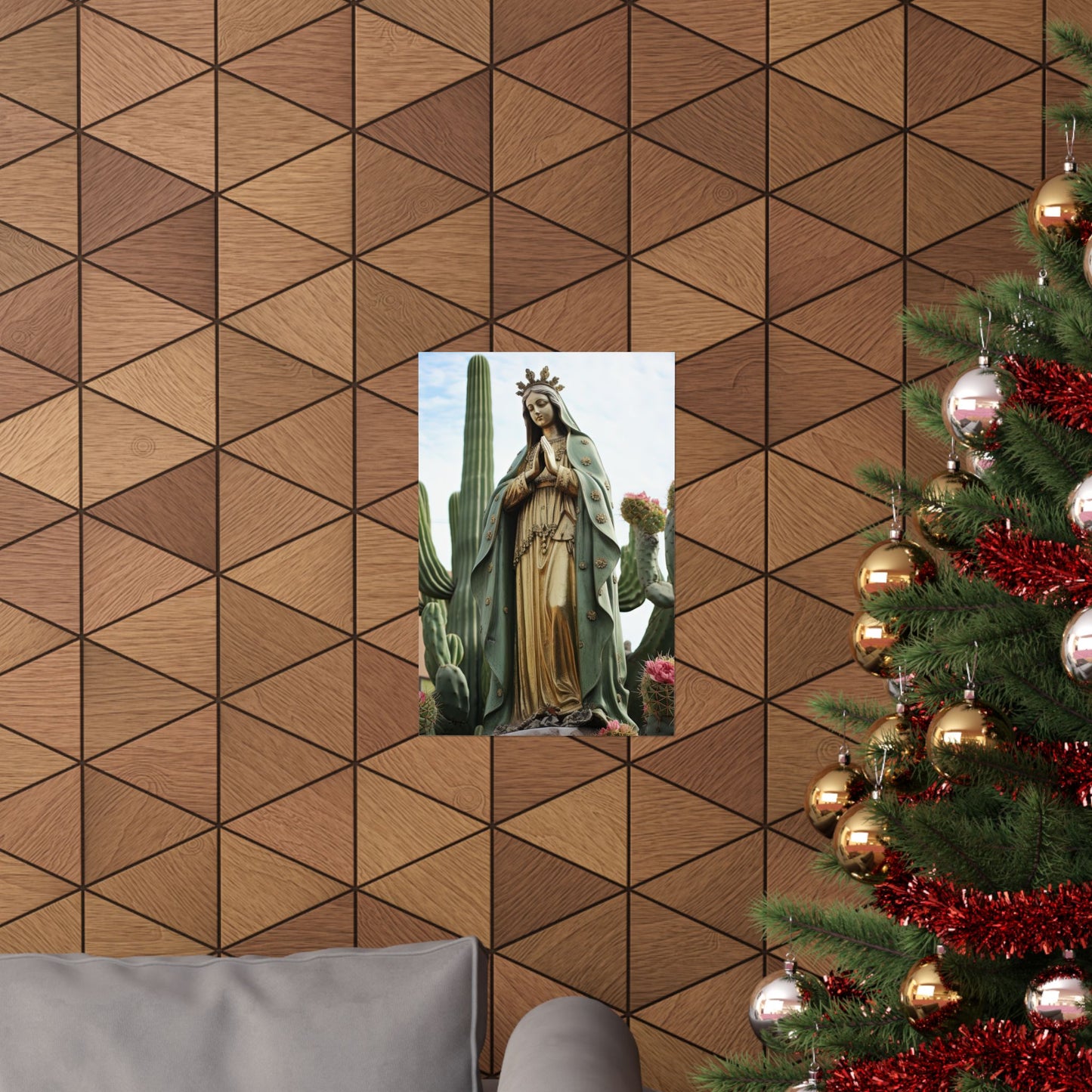 Our Lady of Guadalupe - Sanctified Souls Print - Multiple Sizes - Premium Matte Vertical Posters
