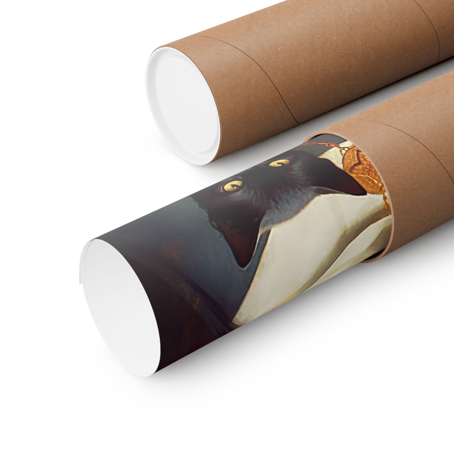 Saint Gertrude - Sanctified Souls Print - Multiple Sizes - Premium Matte Vertical Posters