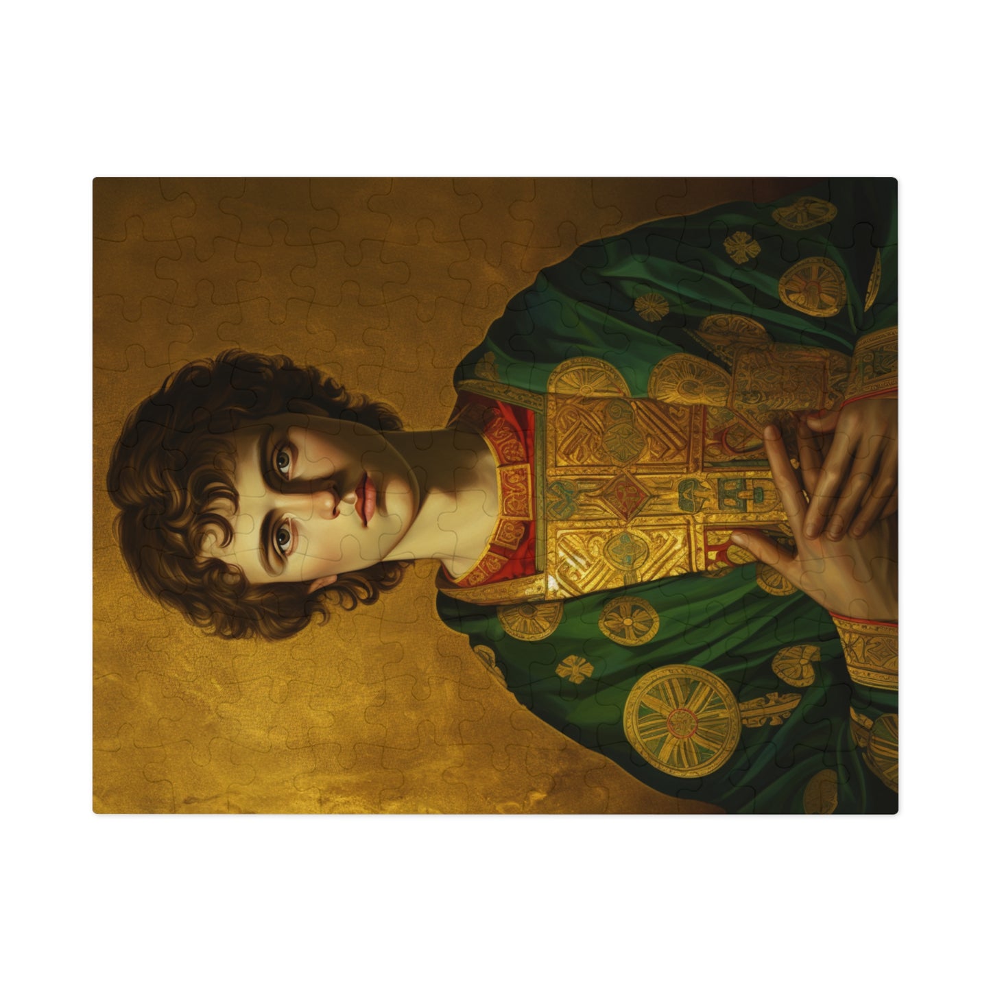 Saint Pantaleon - Puzzle and Keepsake Tin - Religious Jigsaw Puzzle (30, 110, 252, 500,1000-Piece) - Religious Puzzle