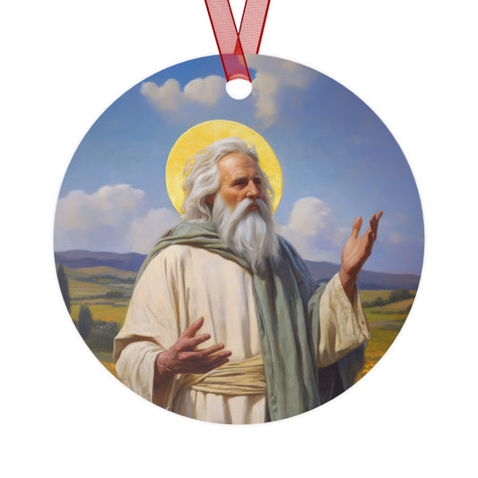 Saint Hilary of Arles - Metal Ornament - Religious Holiday Christmas Ornament and Keepsake