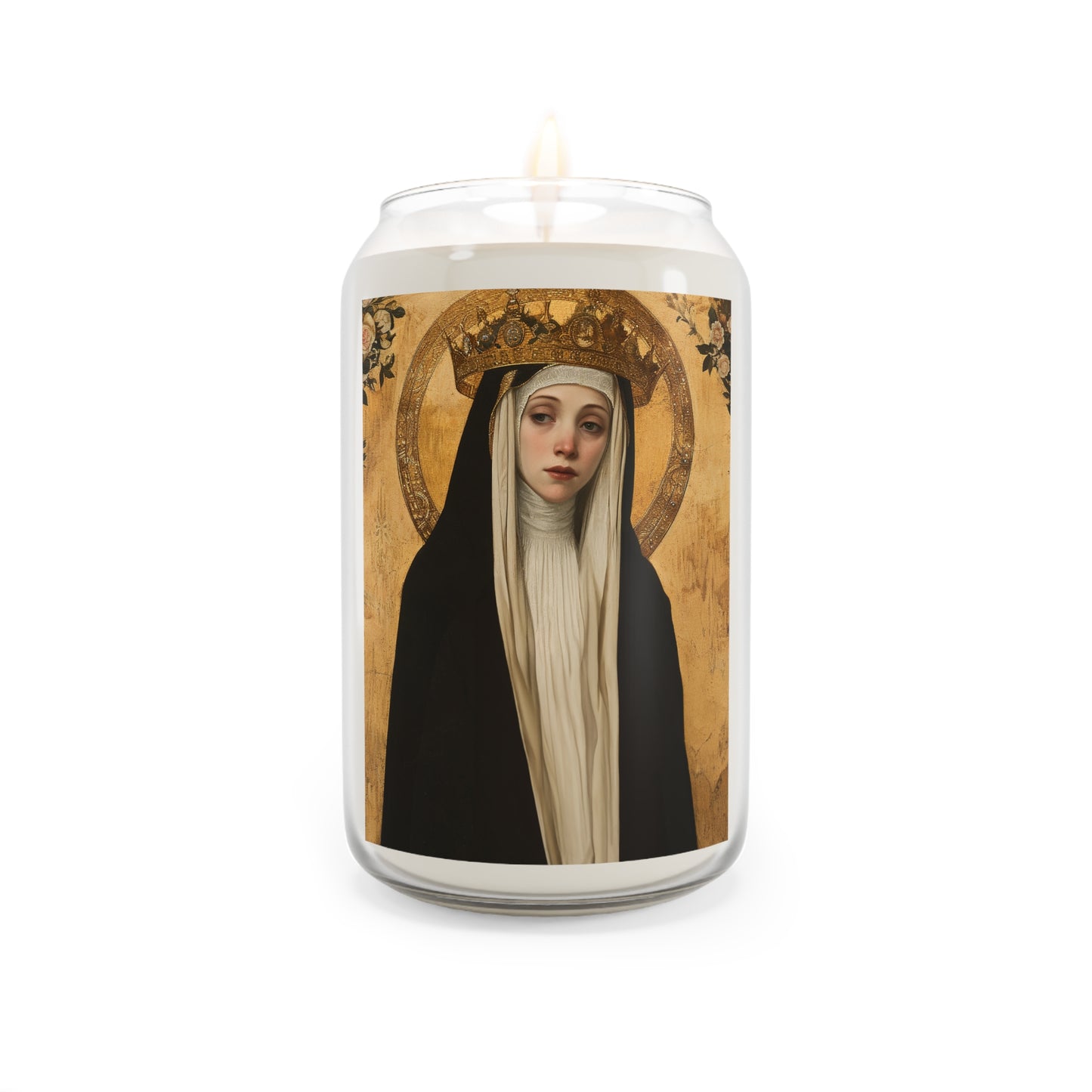 Saint Margaret of Hungary - Scented Prayer Candle, 13.75oz - Tall Size - Religious Prayer Candle - Catholic Art