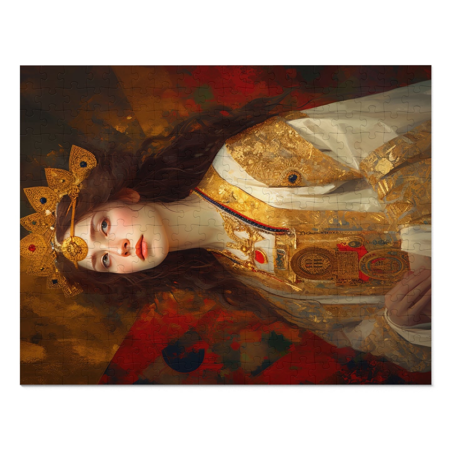 Saint Barbara - Puzzle and Keepsake Tin - Religious Jigsaw Puzzle (30, 110, 252, 500,1000-Piece) - Religious Puzzle