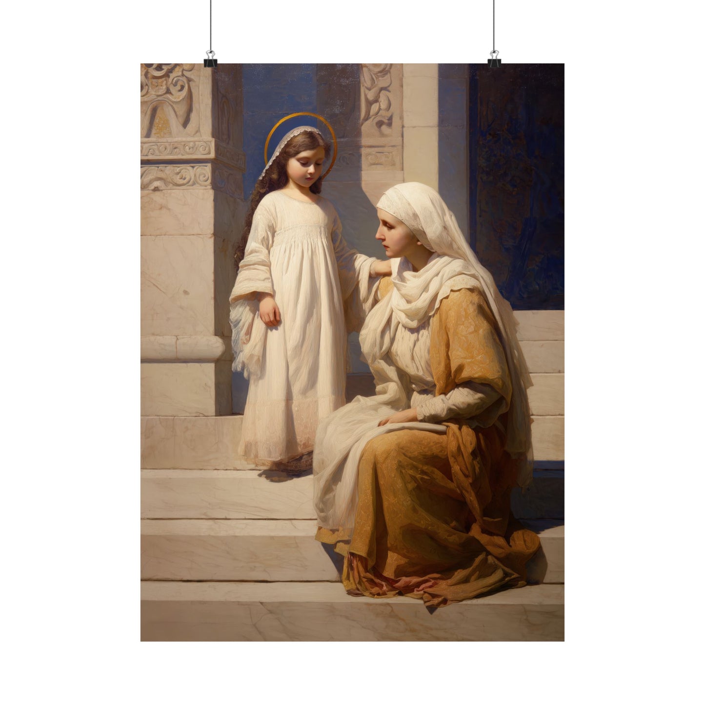 The Feast of the Presentation of the Blessed Mary - Sanctified Souls Print - Multiple Sizes - Premium Matte Vertical Posters