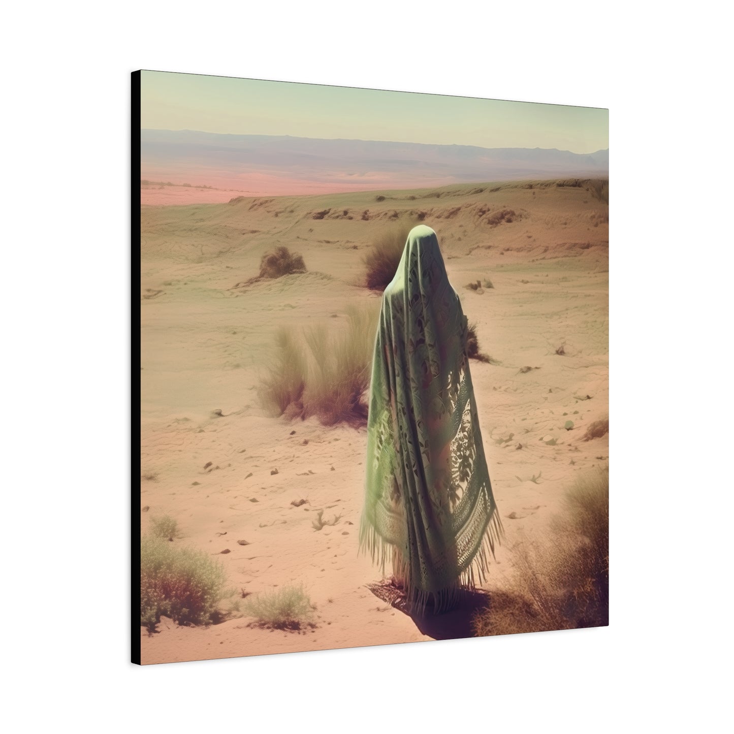 Saint Theodora of Alexandria  - Museum Wrapped Canvas - Sanctified Souls Print - Desert Mothers Series - Fine art Print - Religiou