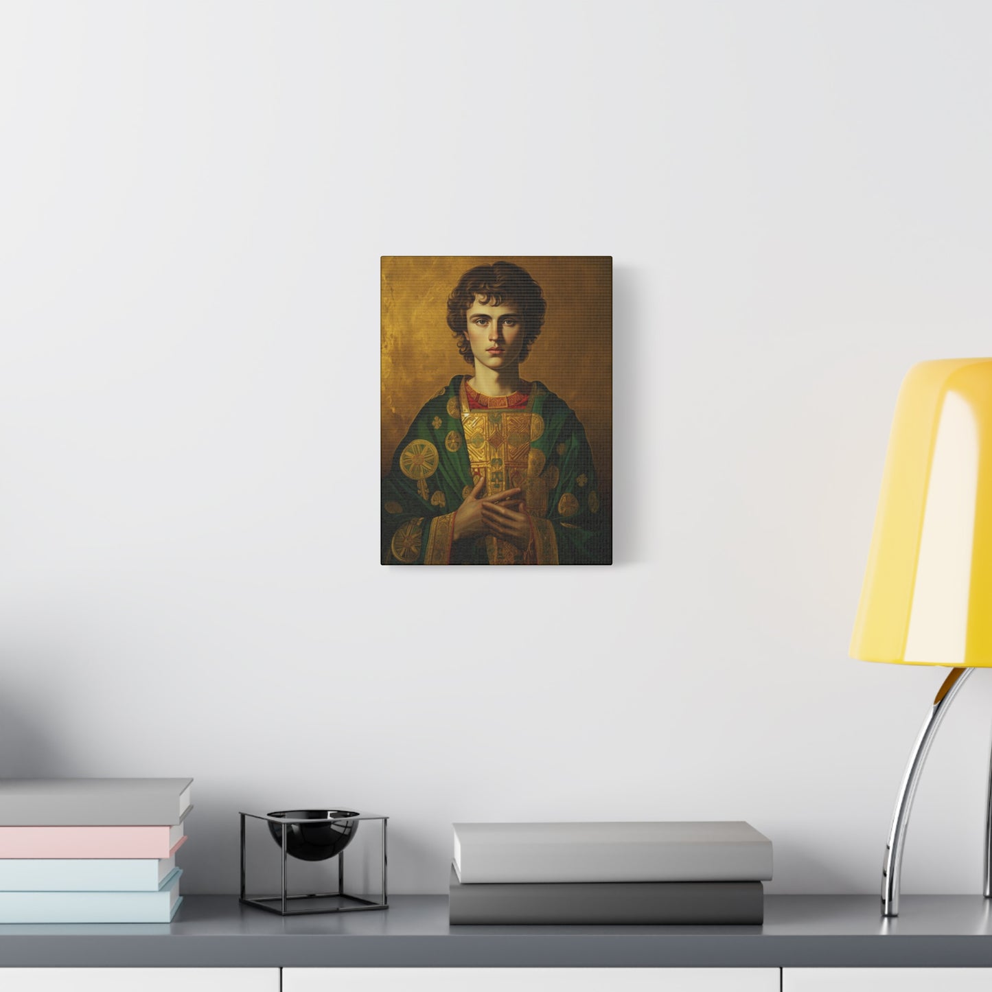 Saint Pantaleon Canvas Print - Multiple Sizes - Catholic Home art - Museum Wrapped Canvas - Sanctified Souls Print